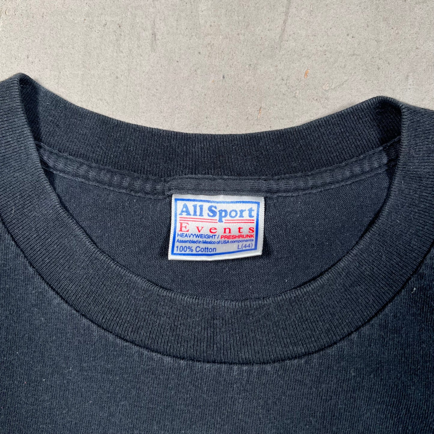 2000 Tim Mcgraw & Faith Hill Black Tour Tee Size Large USED v19540