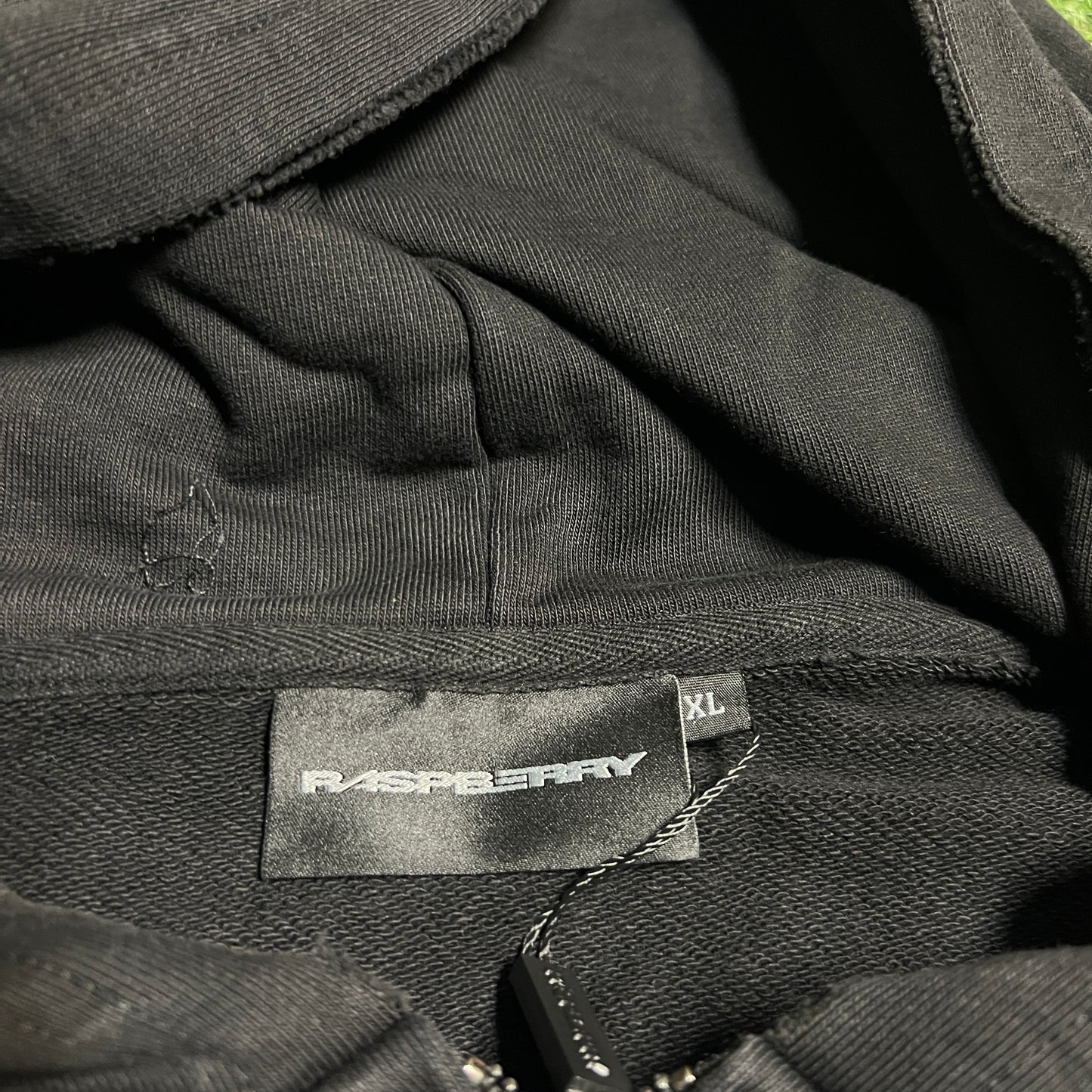 GV Gallery Raspberry Hills "My Zip Up" Black Hoodie Size XL NEW x13771