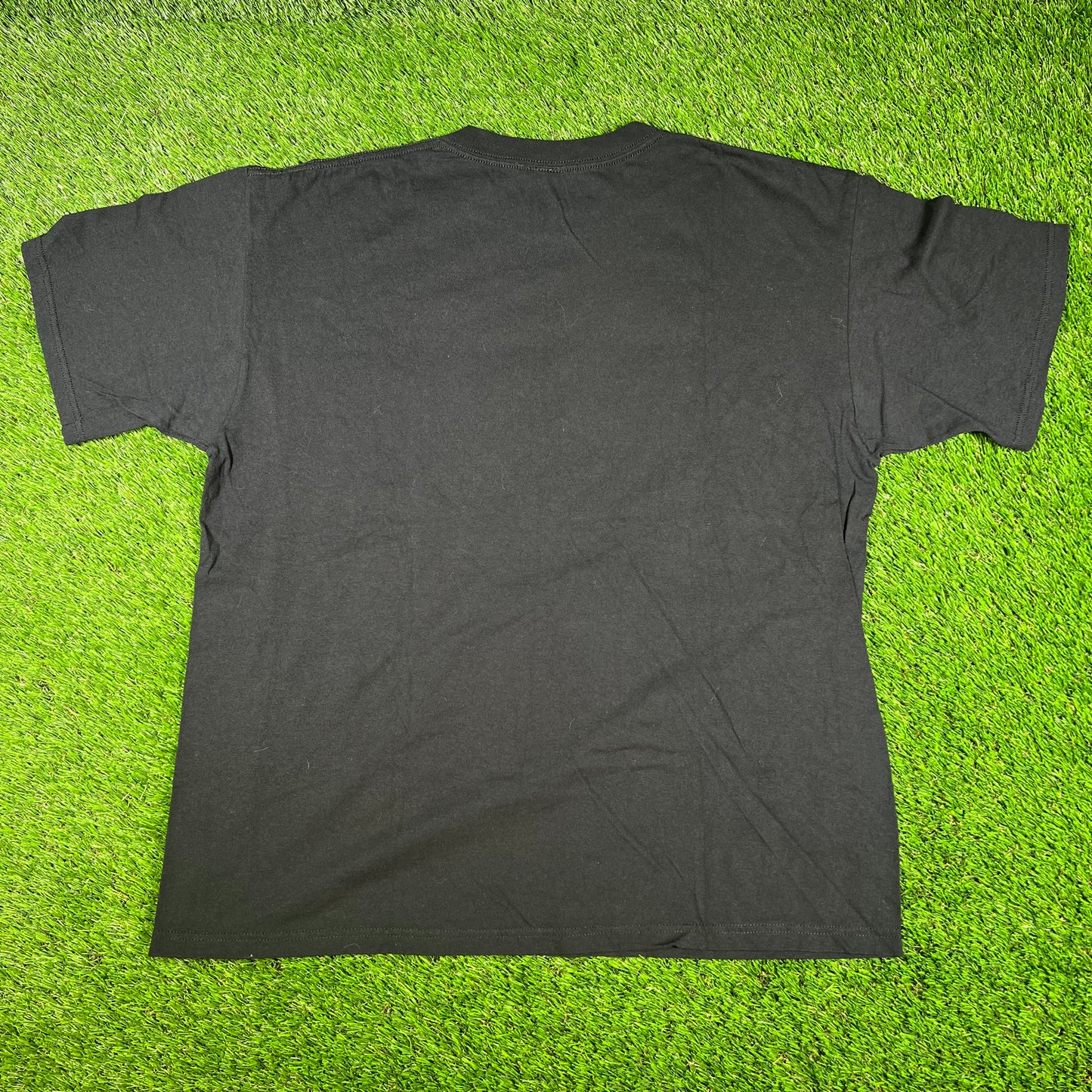 Y2K Elvis Presley Car Flay Black Tee Size XL USED v16701