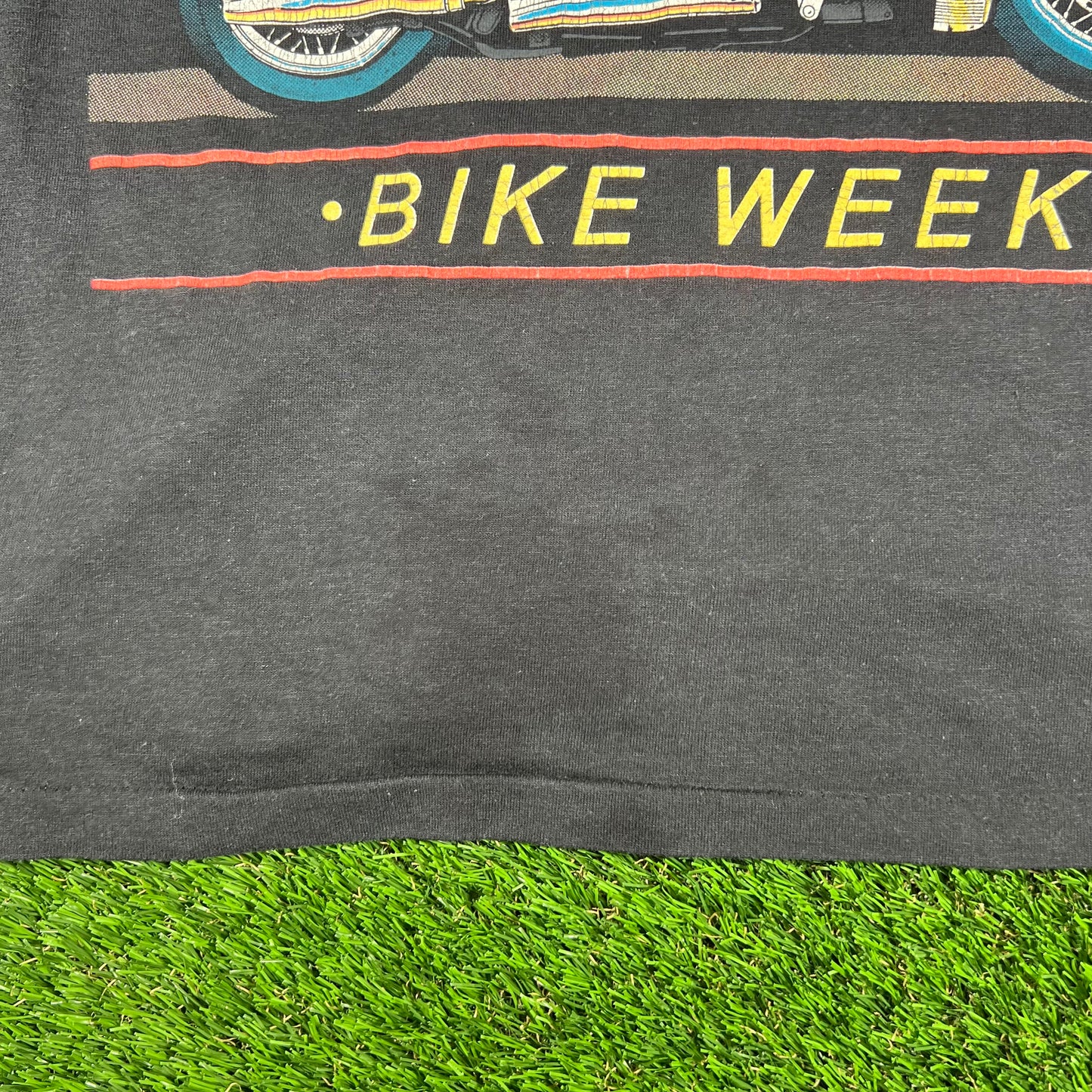 1991 Harkey Davidson Black 50th Anniversay Daytona Tee Size XXL USED v16845