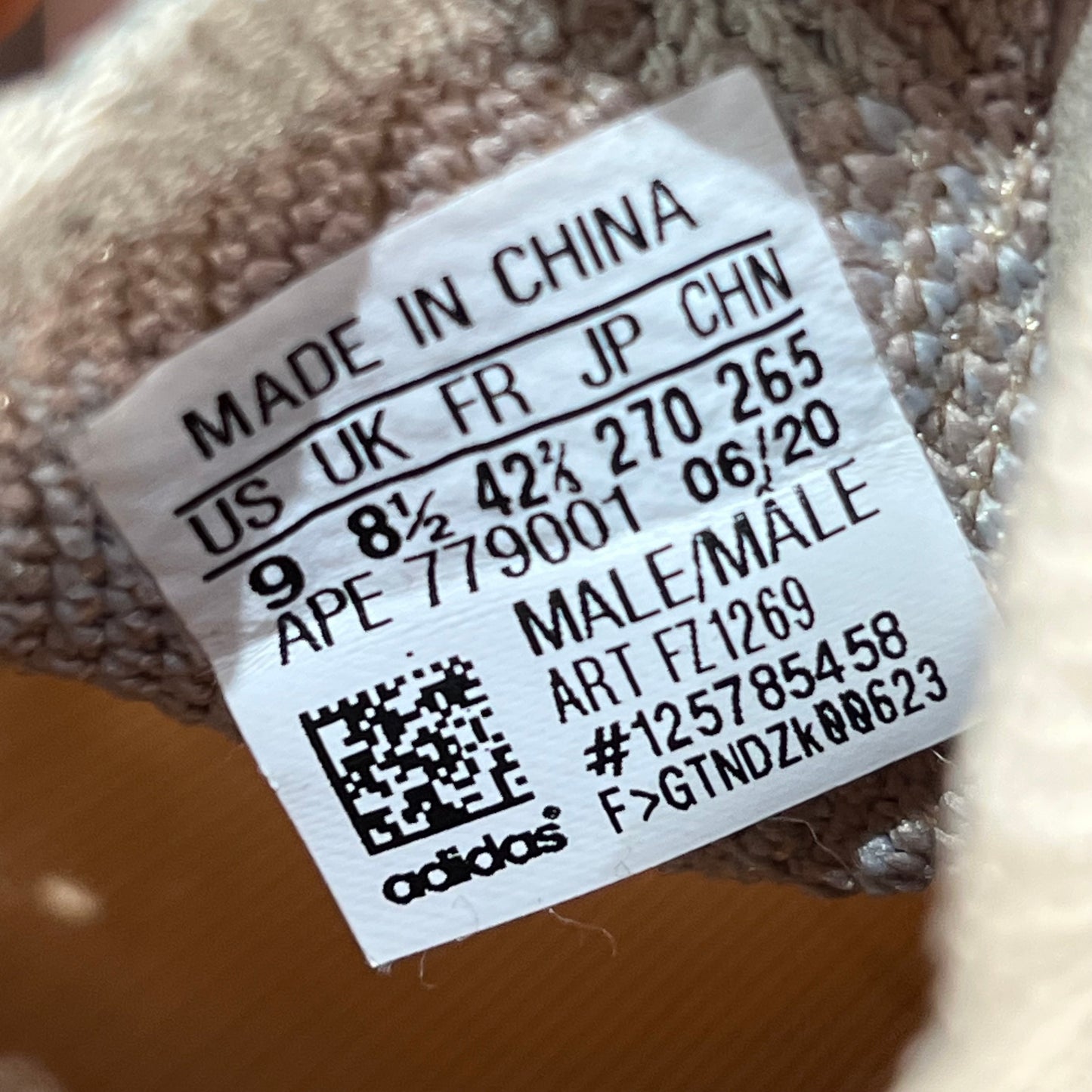 Adidas Yeezy Boost 380 Pepper (2020) Size 9 USED s17927