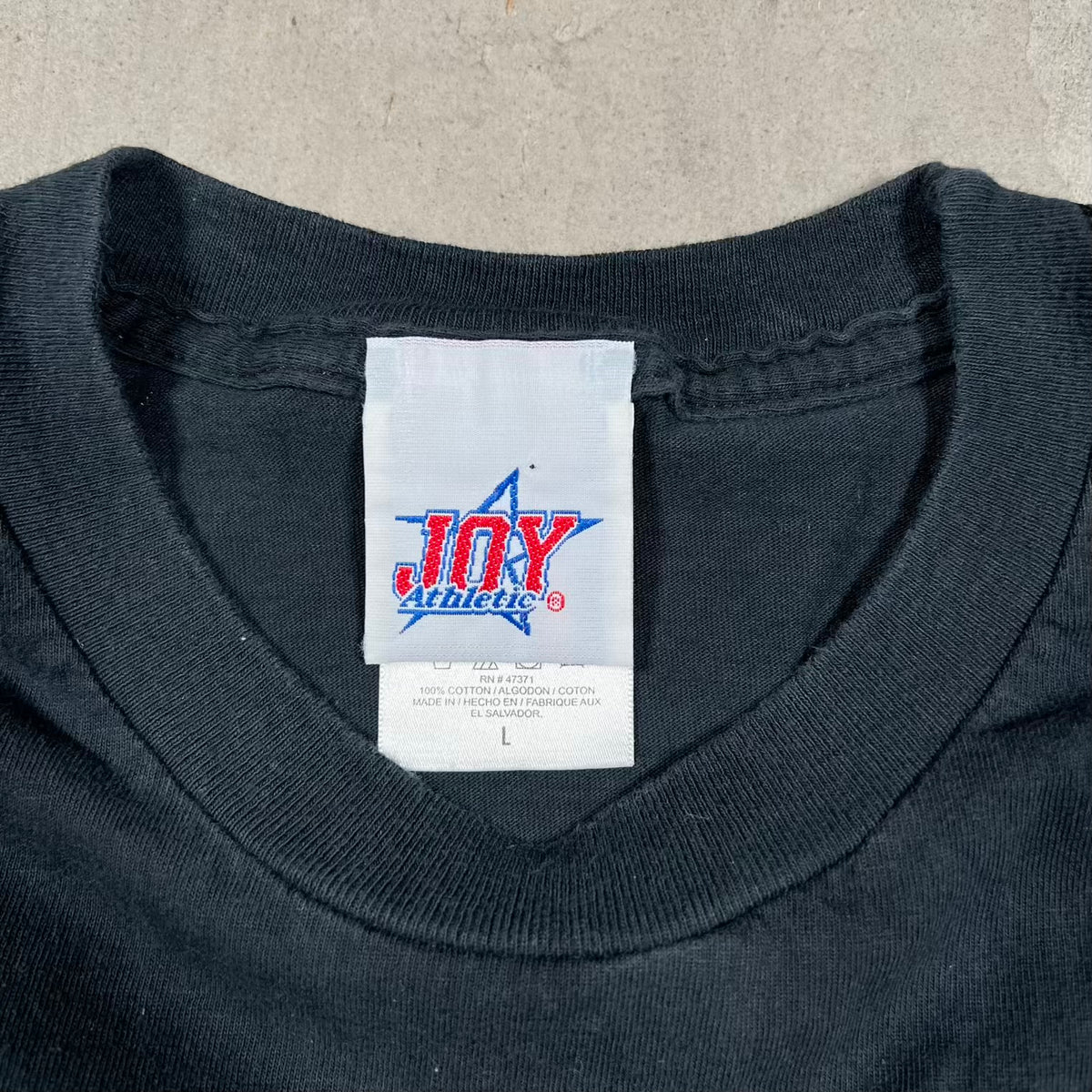 Y2K NJ Devils Martin Brodeur Scott Stevens Black Tee Size Large USED v20357