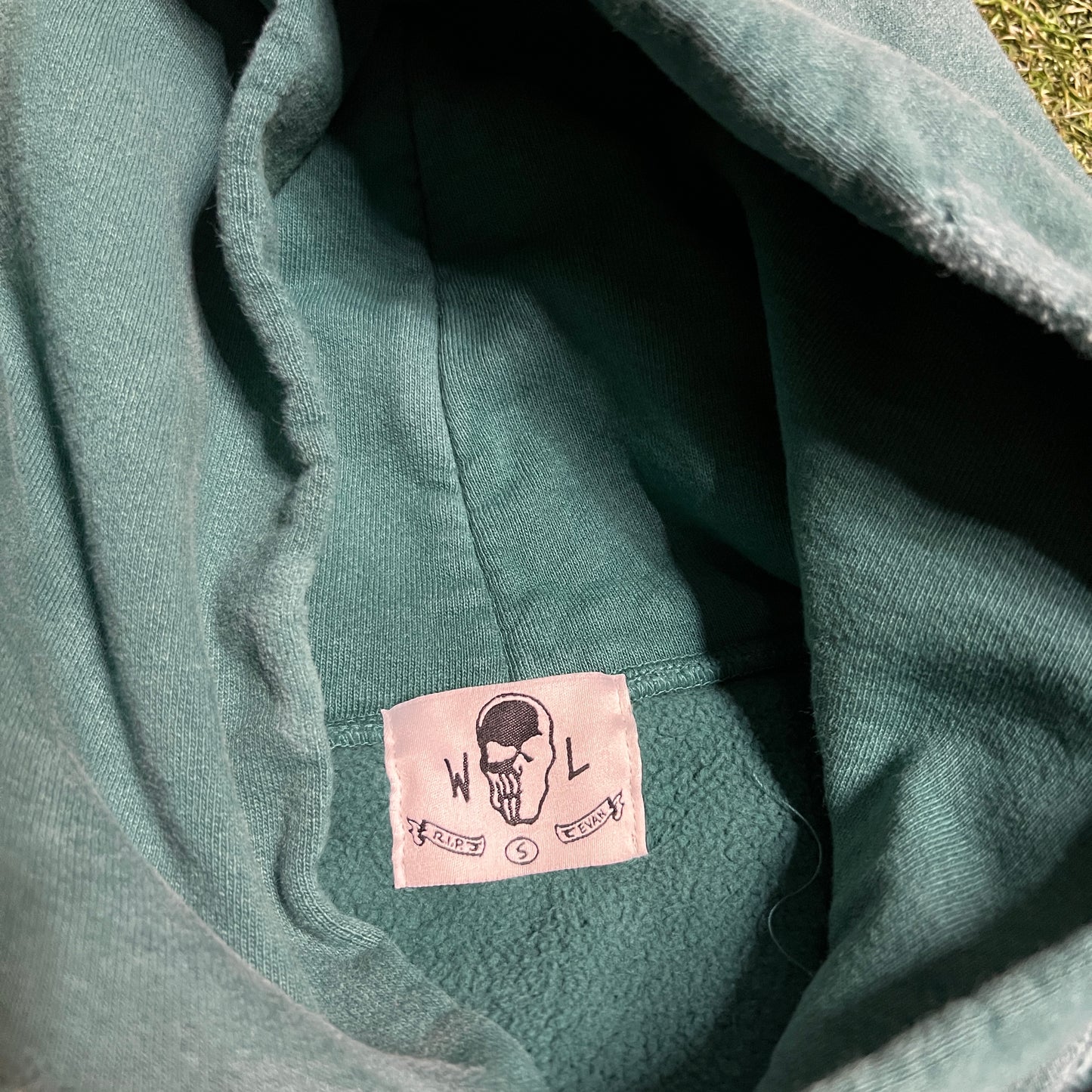 Warren Lotas Green "Kwik Mart" Hoodie Size Small USED x14175