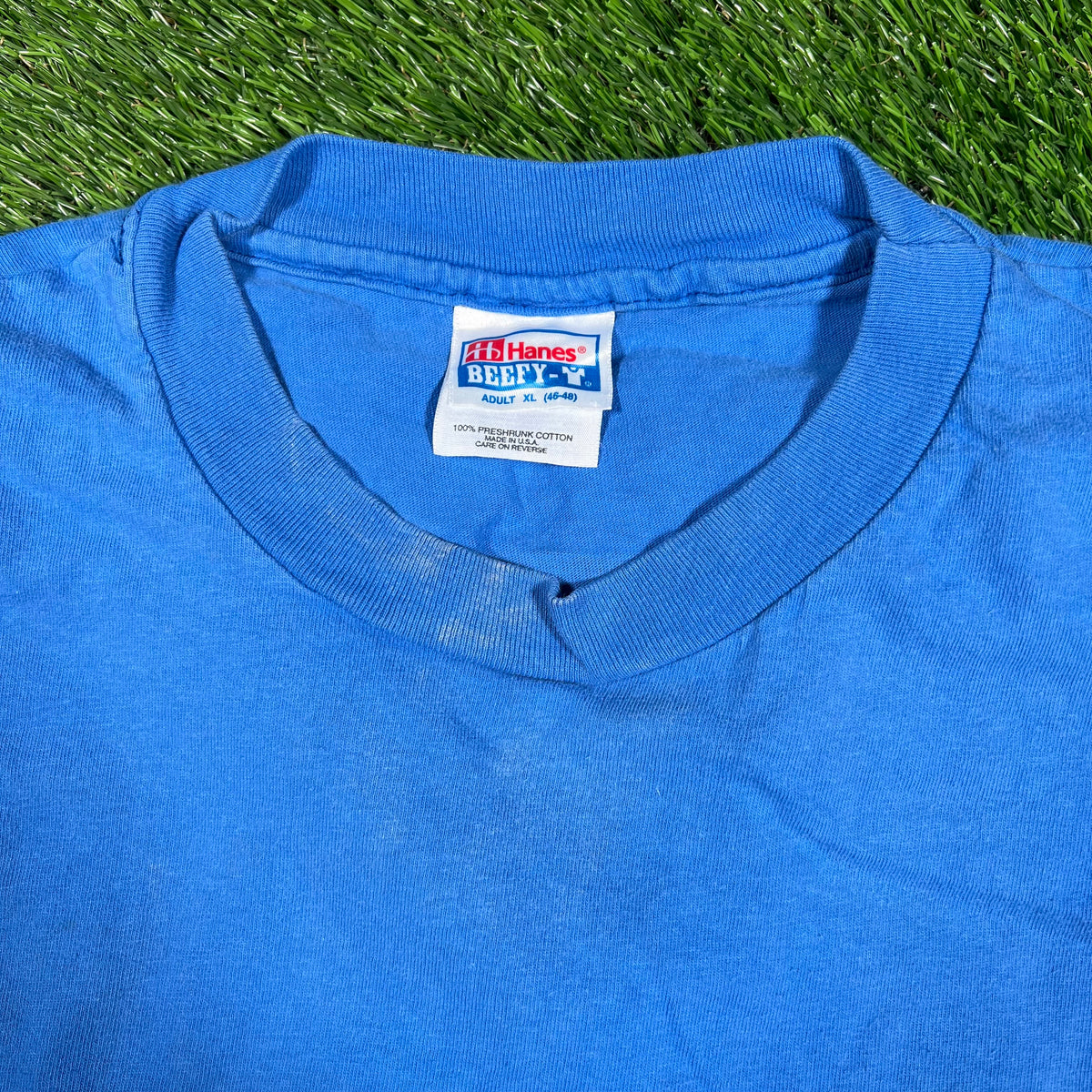 1995 Kappa Alpha Old South Blue Tee Size XL USED v17440
