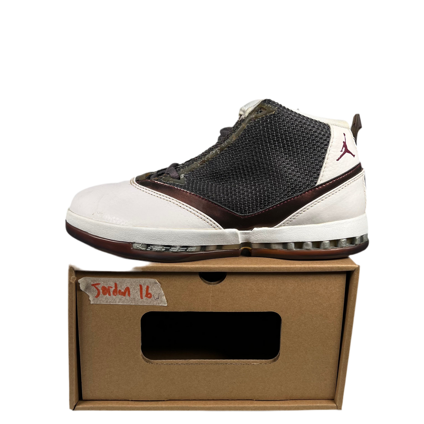 Jordan 16 Cherrywood (2001) Size 7.5 USED s1401