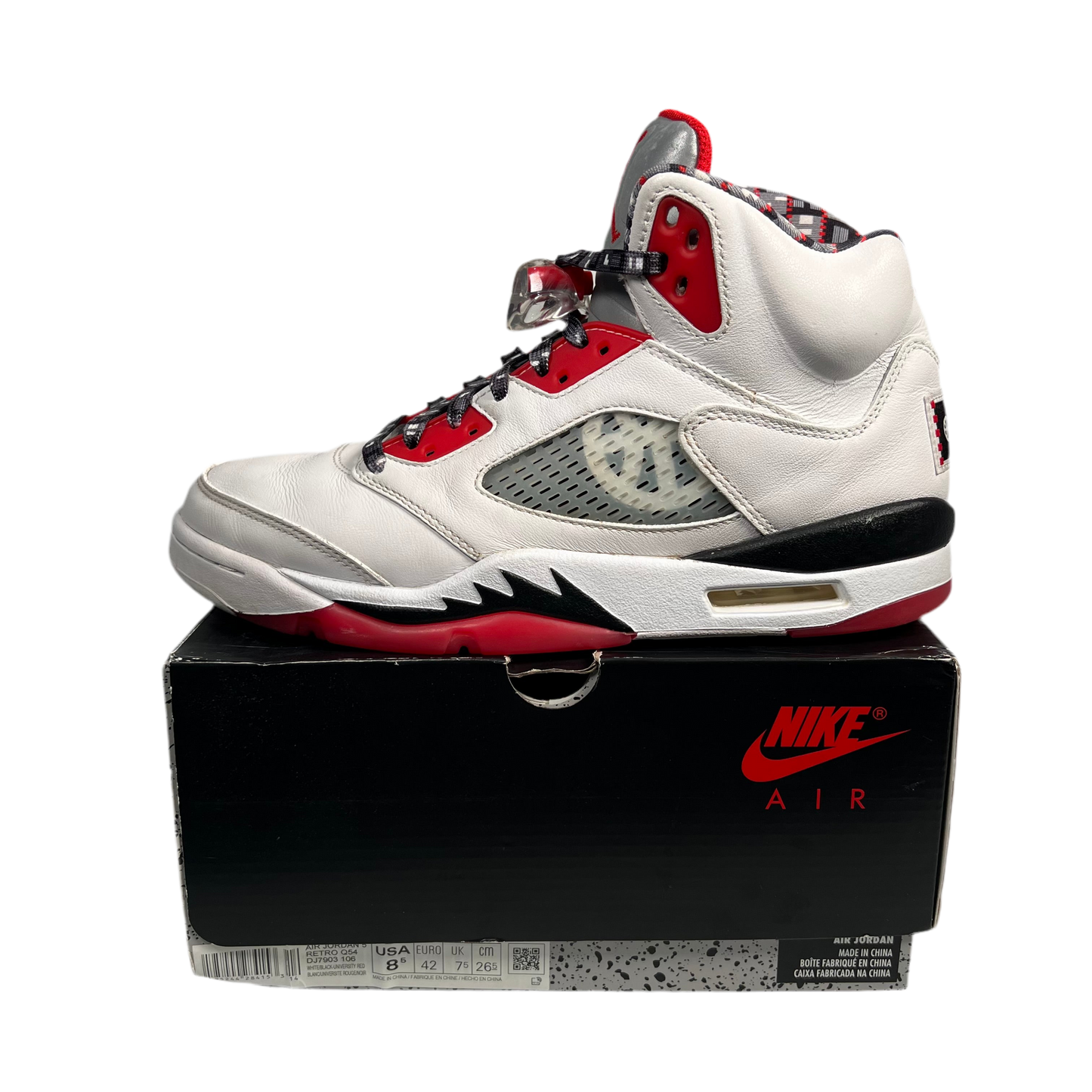 Jordan 5 Quai 54 (2021) Size 8.5 USED s17603
