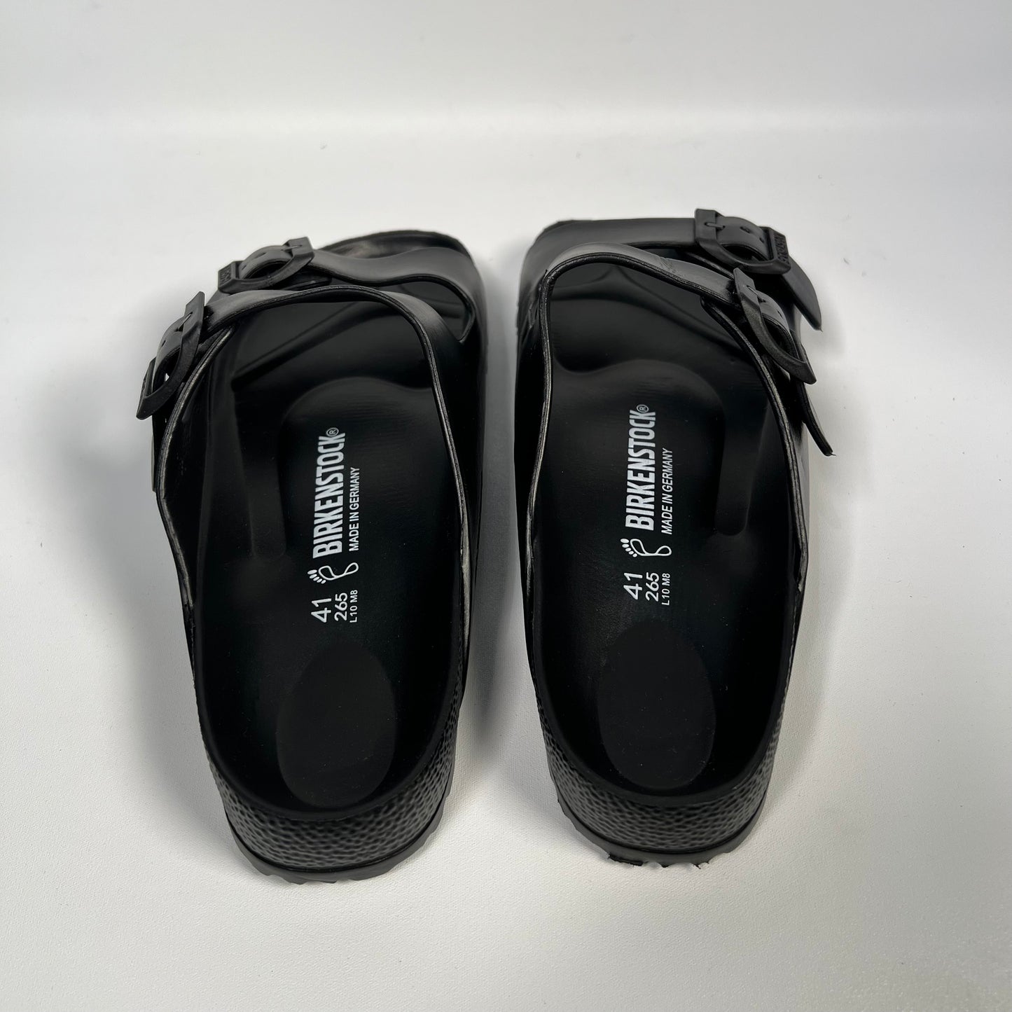 Birkenstock Arizona Black Size 8 USED s17745