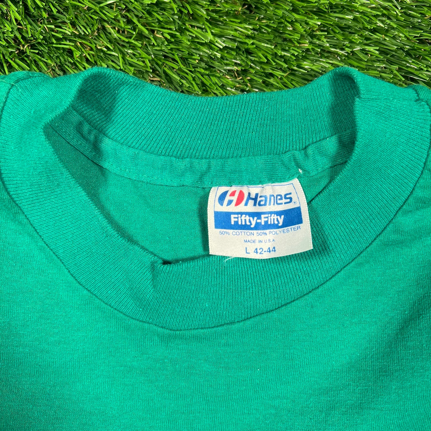 1983 Pat O'Brien's Bar In New Orleans,Louisiana Green Tee Size Large USED v18429