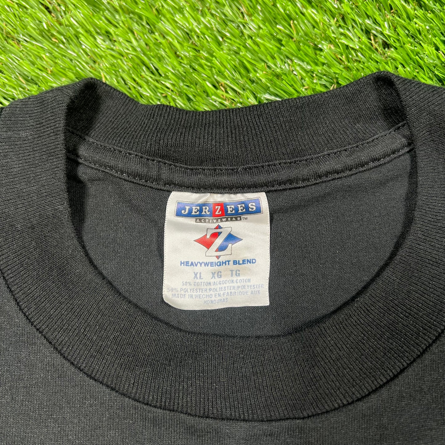 2002 WWE Get The F Out Black Tee Size XL USED v16696