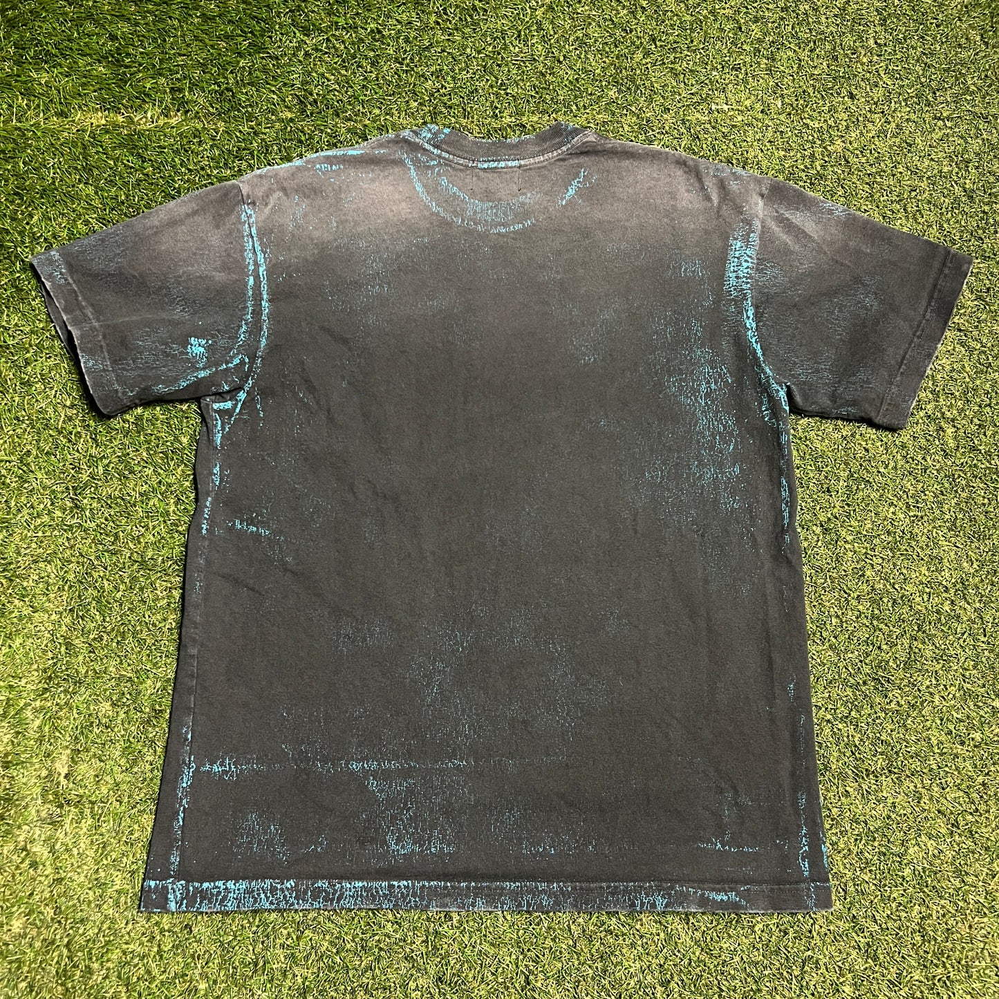 Warren Lotas Dark Grey Samurai Tee Size Small USED x14177