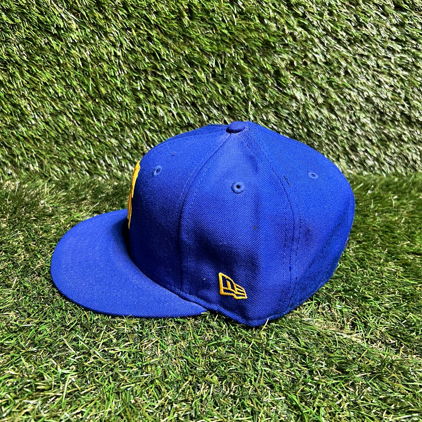 New Era MLB Seattle Mariners Blue Hat Size 7 3/8 USED v15981