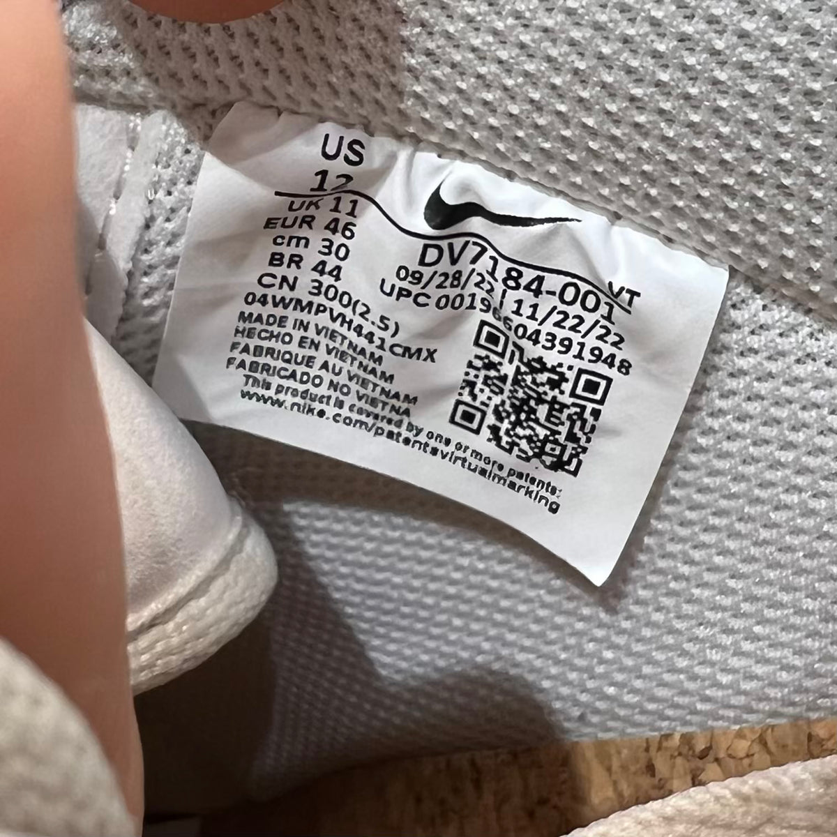 Nike Air Force 1 Low Next Nature Cork (2023) Size 12 NEW s23737