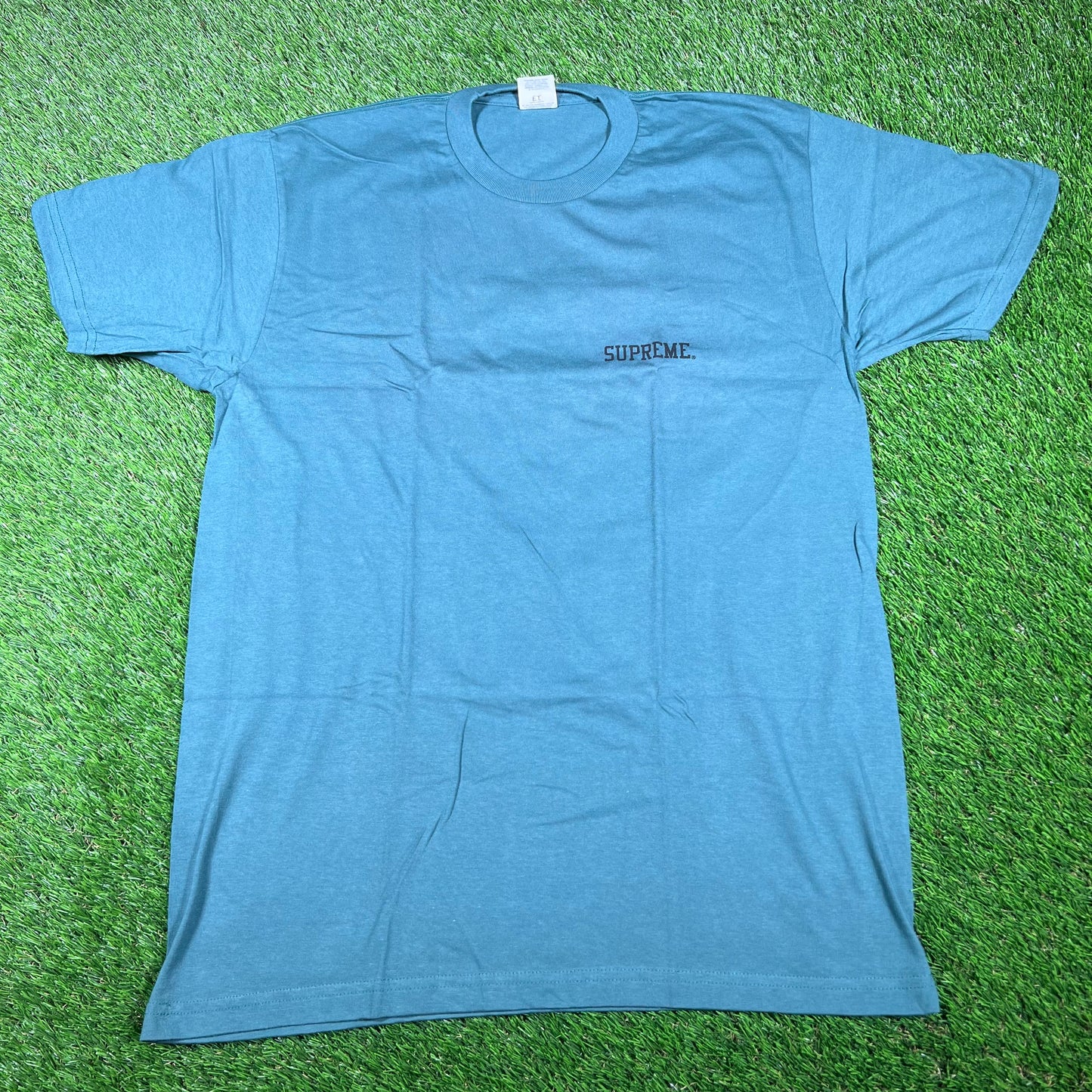Supreme ET 2015 Dark Teal Tee Size Large NEW x14512