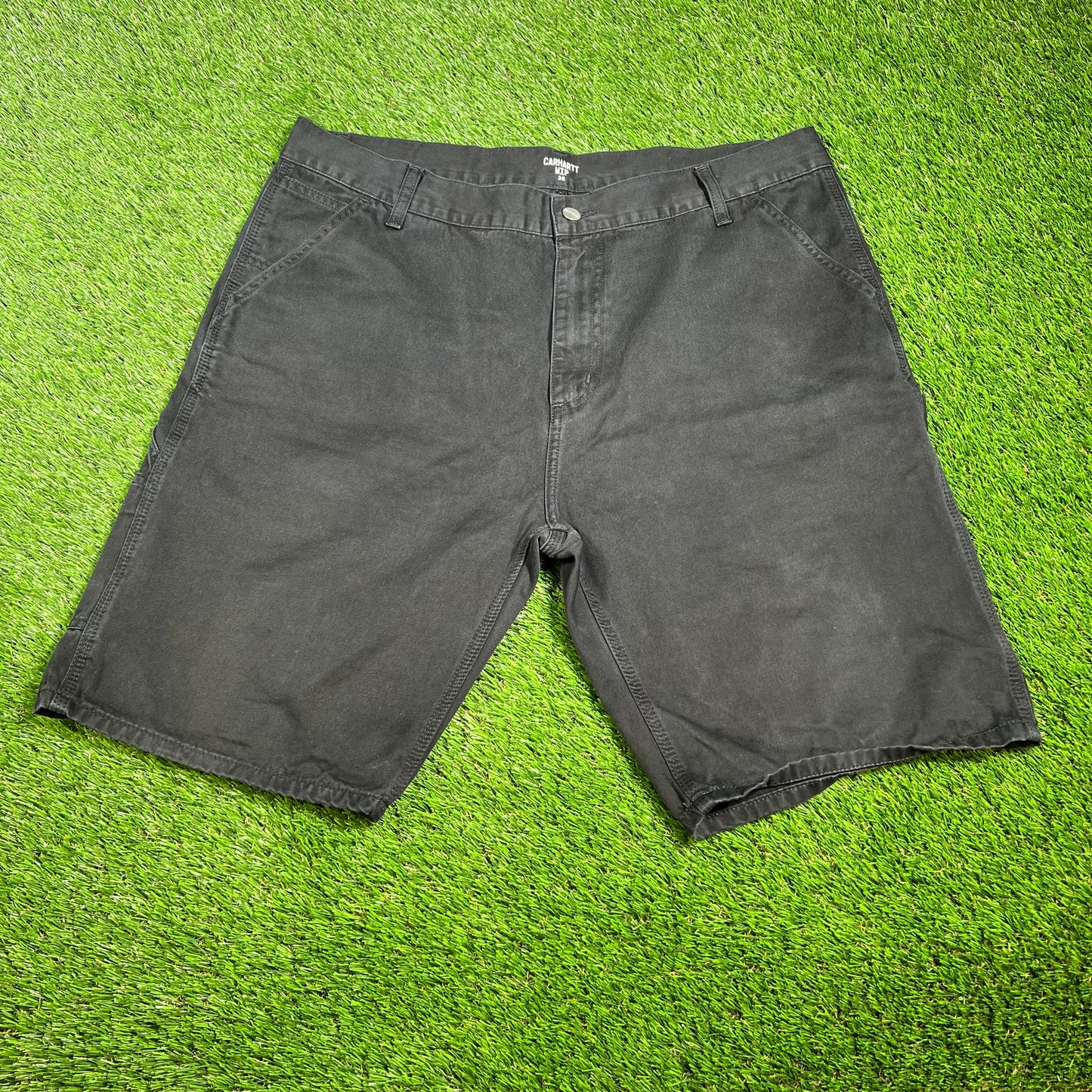 Carhartt WIP Black Shorts Size 36 USED v16567