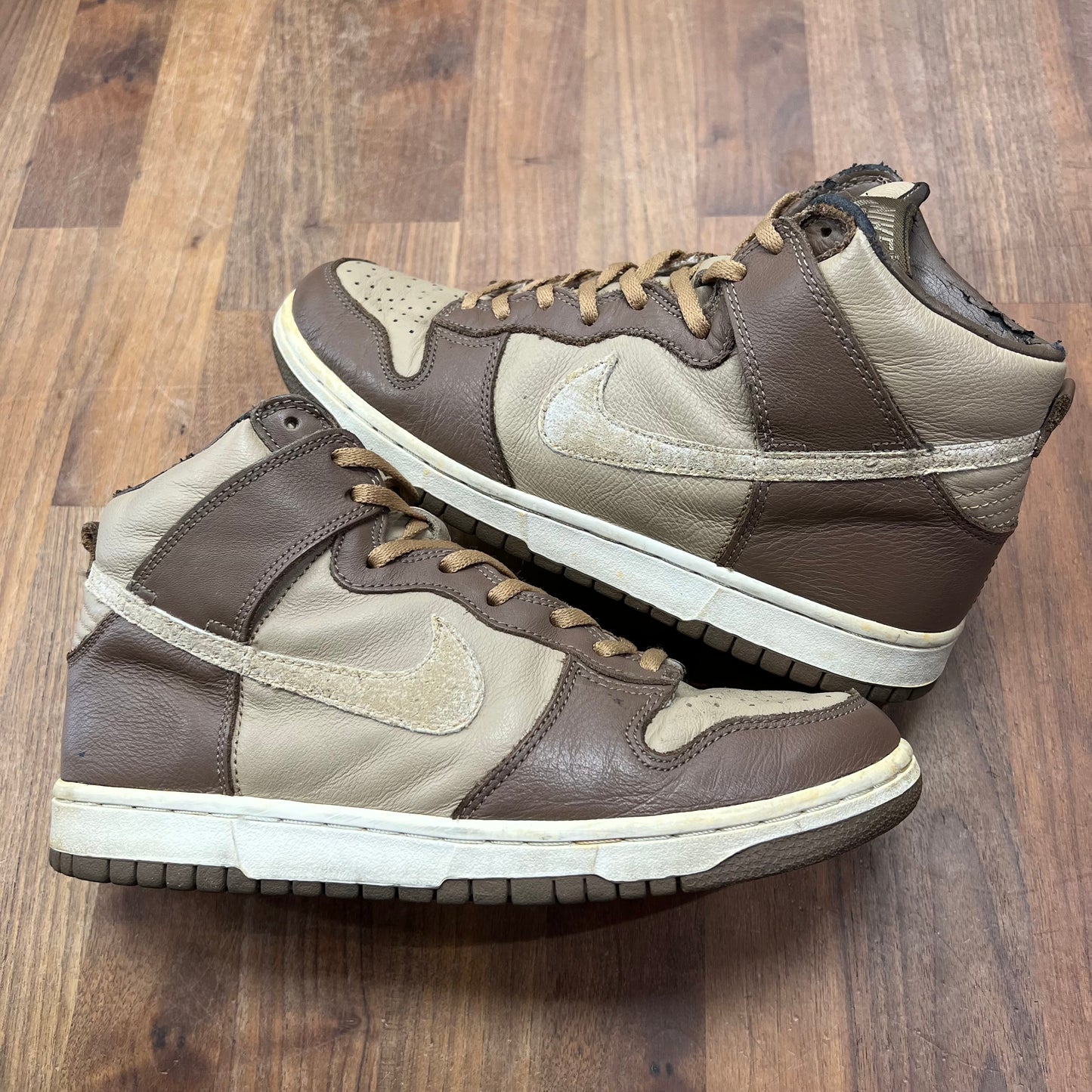 Nike Dunk High Plus B 2001 Stussy Size 8 USED s16923