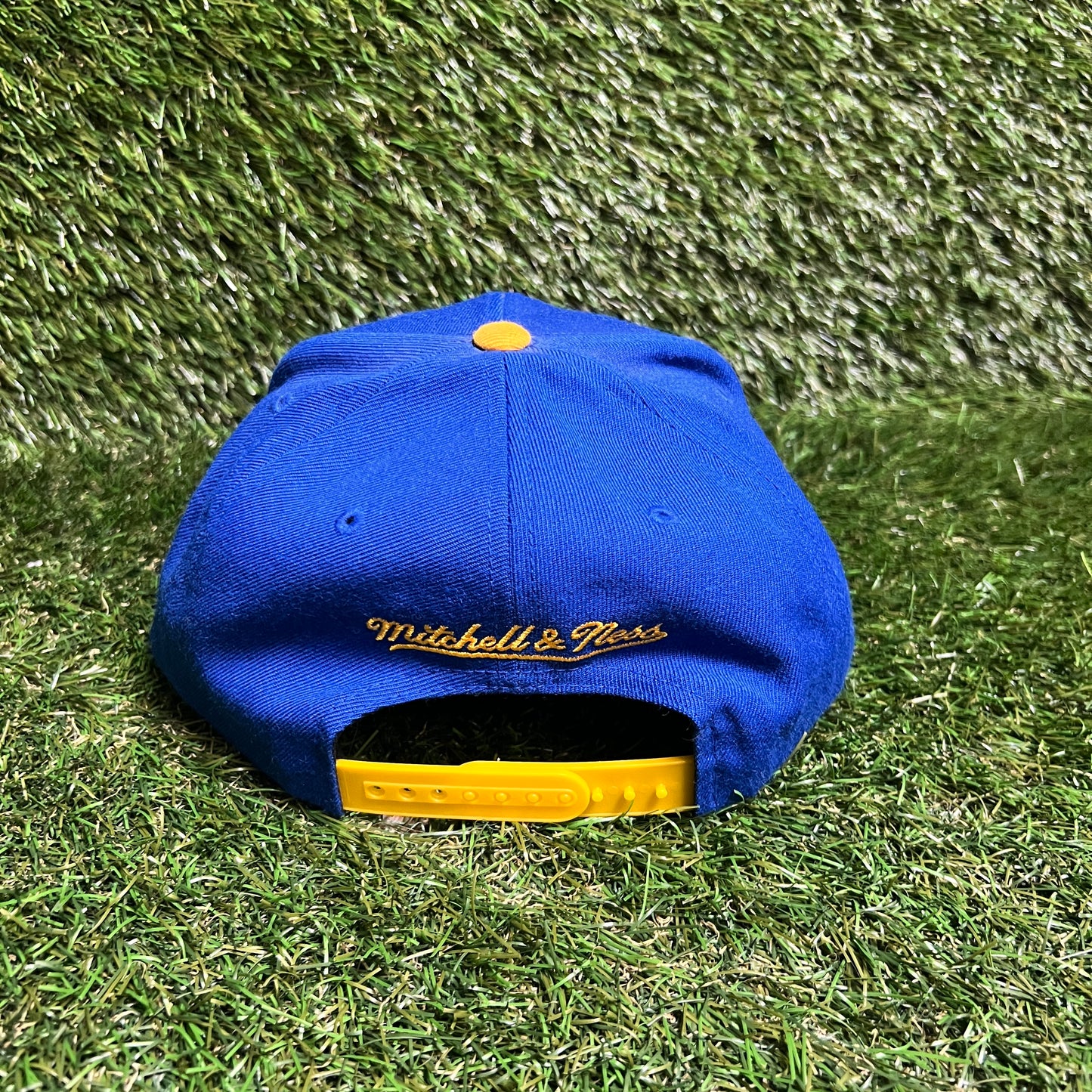 Mitchell & Ness Golden State Warriors Blue Hat One Size USED v15993