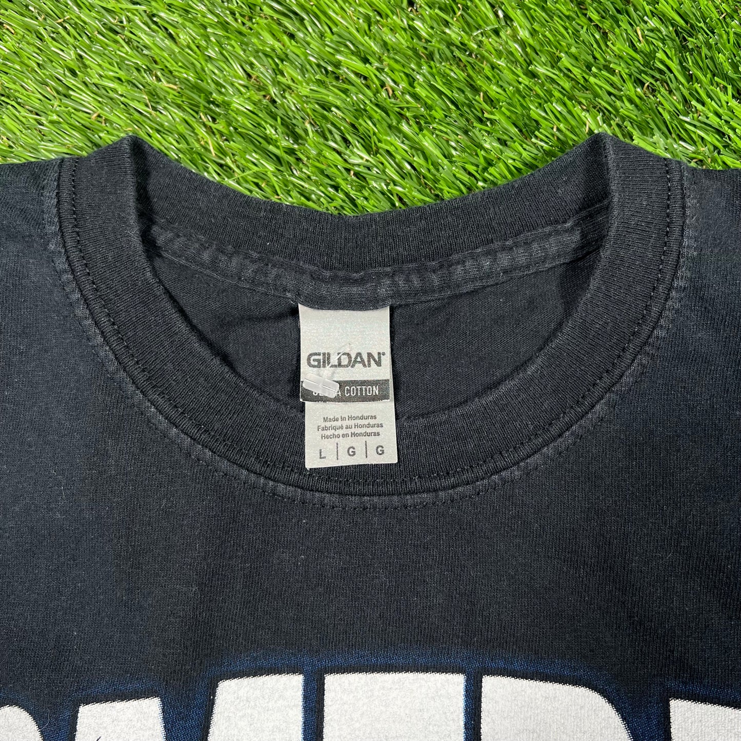 Homerun Kings Rap Style Black Tee Size Large USED v17406