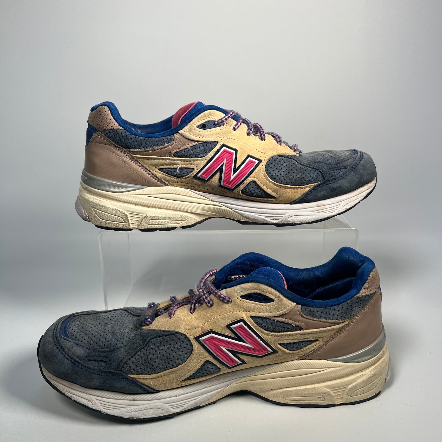 New Balance 990v3 MiUSA Kith Daytona Size 10.5 USED s17547