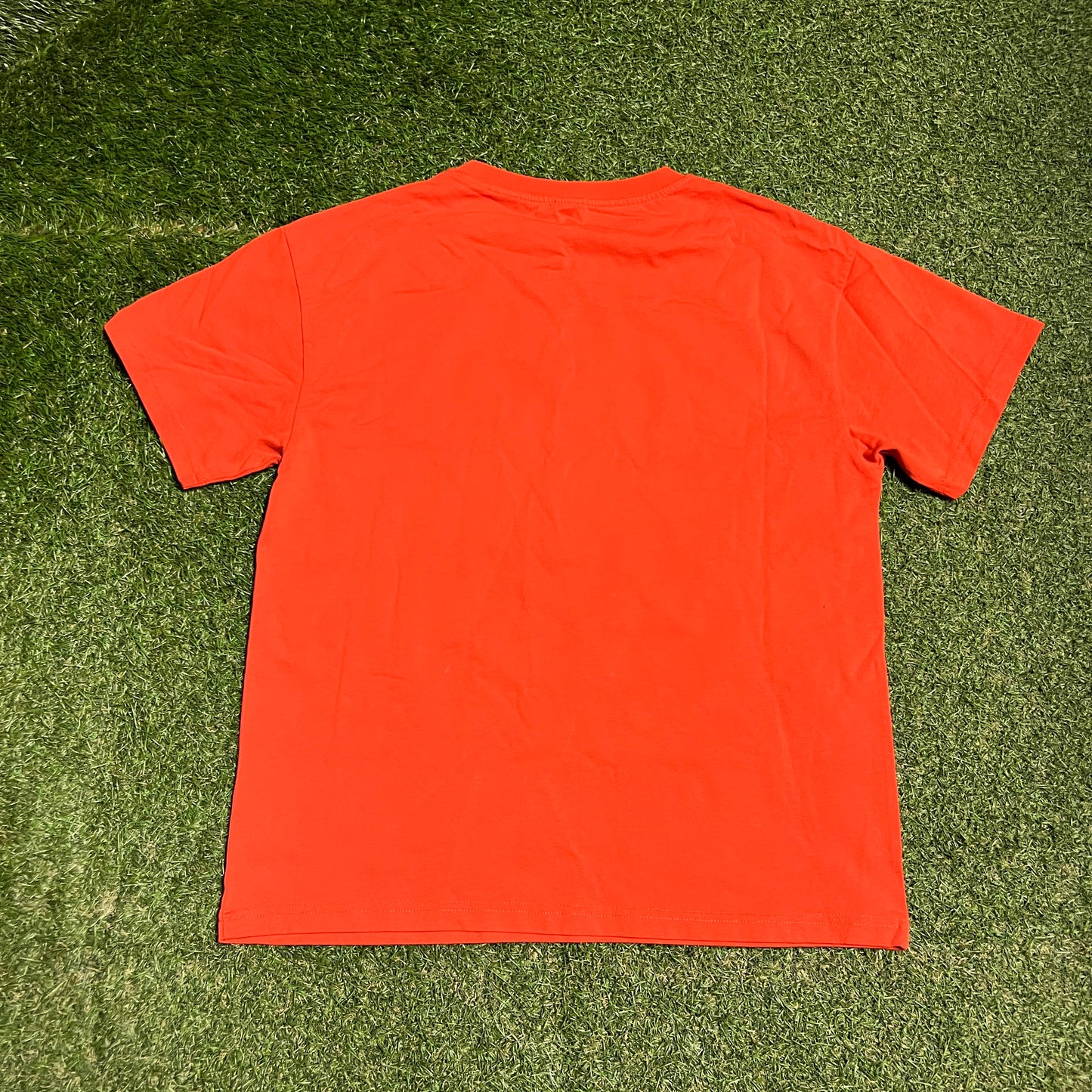 Eric Emanuel Swarovski Crystals Orange Tee Size Medium NEW x14083