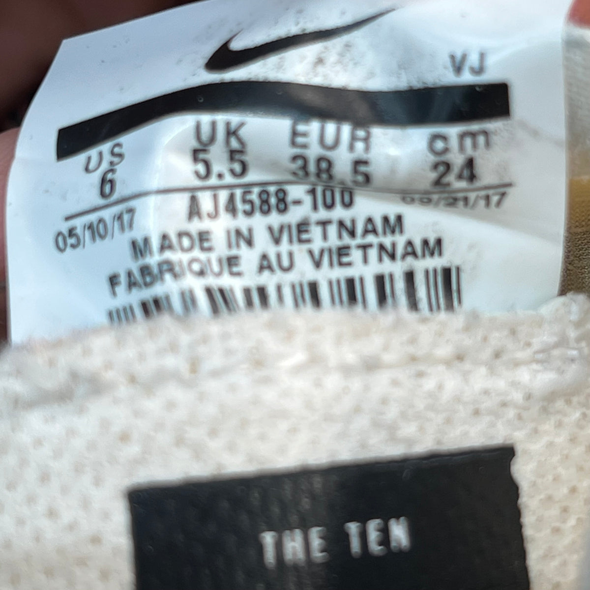 Nike Zoom Fly Off White White Size 6 USED s5000