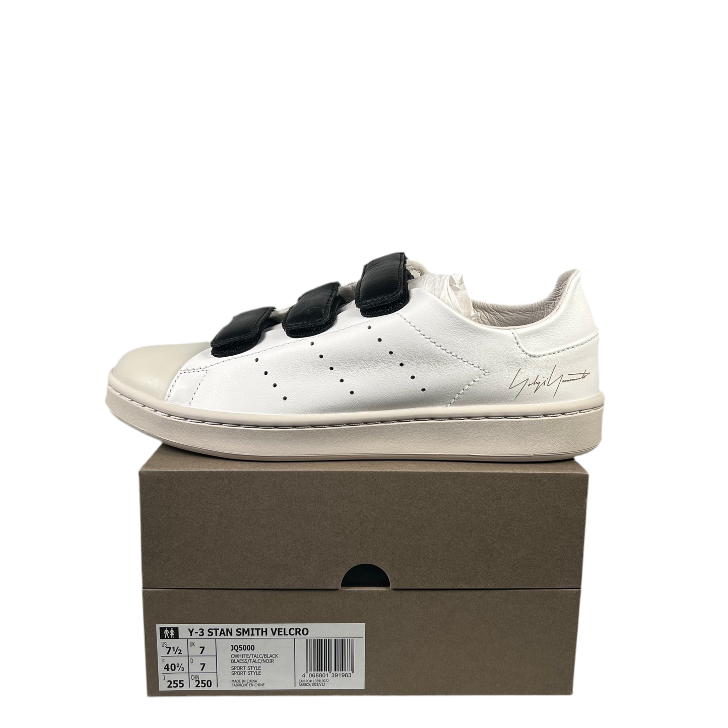 Adidas Y3 Stan Smith Core White Talc Black (2024) Size 7.5 NEW s18363