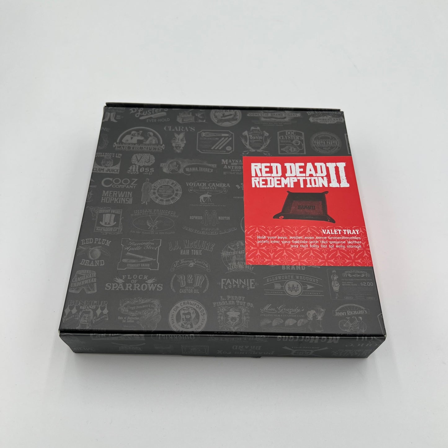 Red Dead Redemption II Leather Valet Tray NEW v14817
