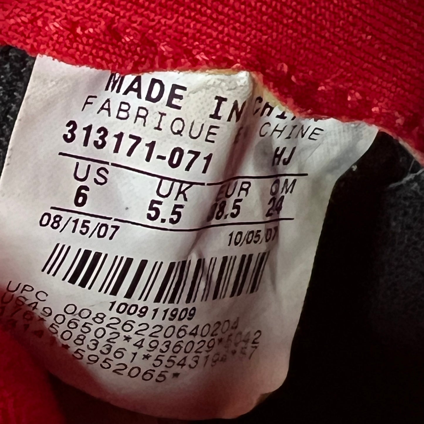 Nike SB Dunk High Marshall Amps (2008) Size 6 USED s20007