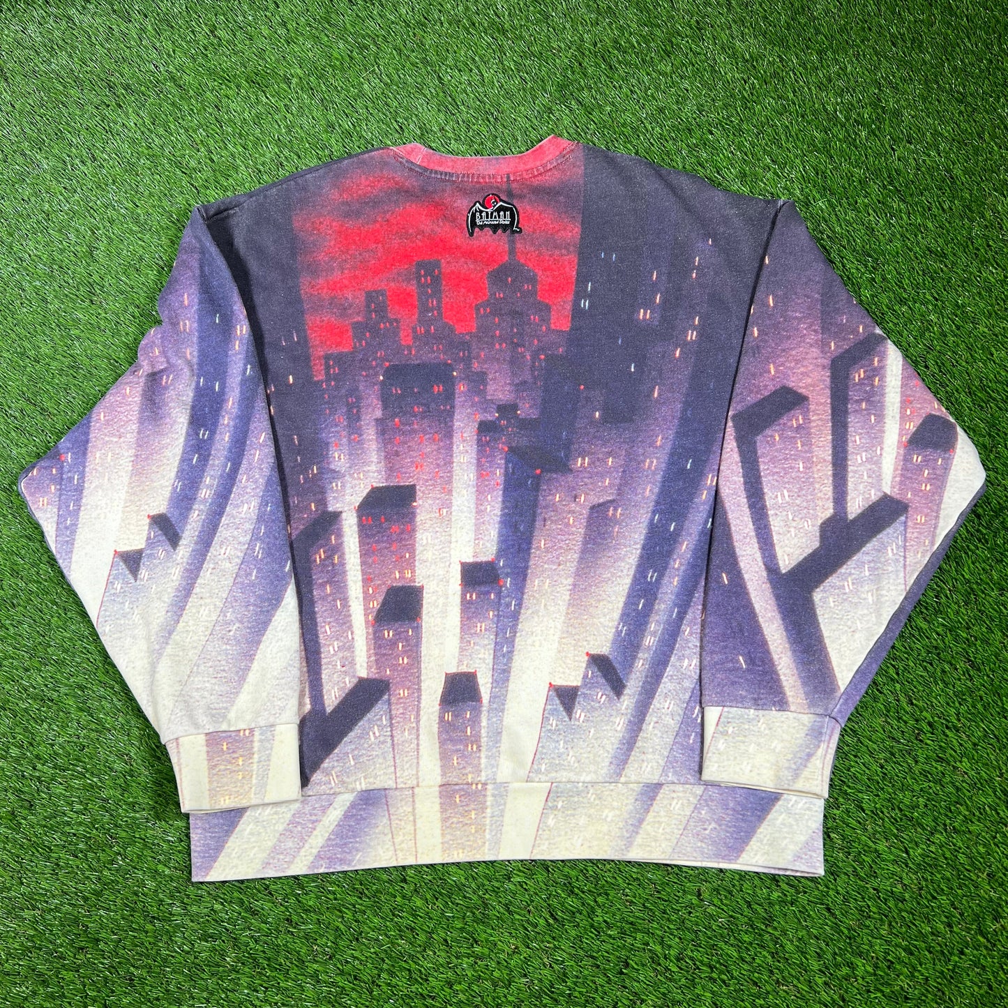 Kith x Batman Gotham City Crewneck Size Medium USED x14310