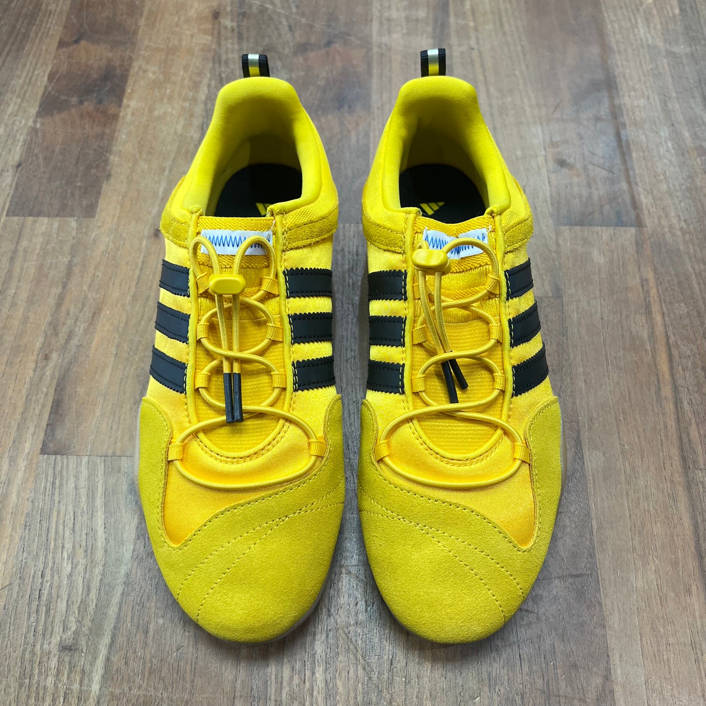Adidas Ballerina Bad Bunny Bold Gold Size 7.5 USED S16632