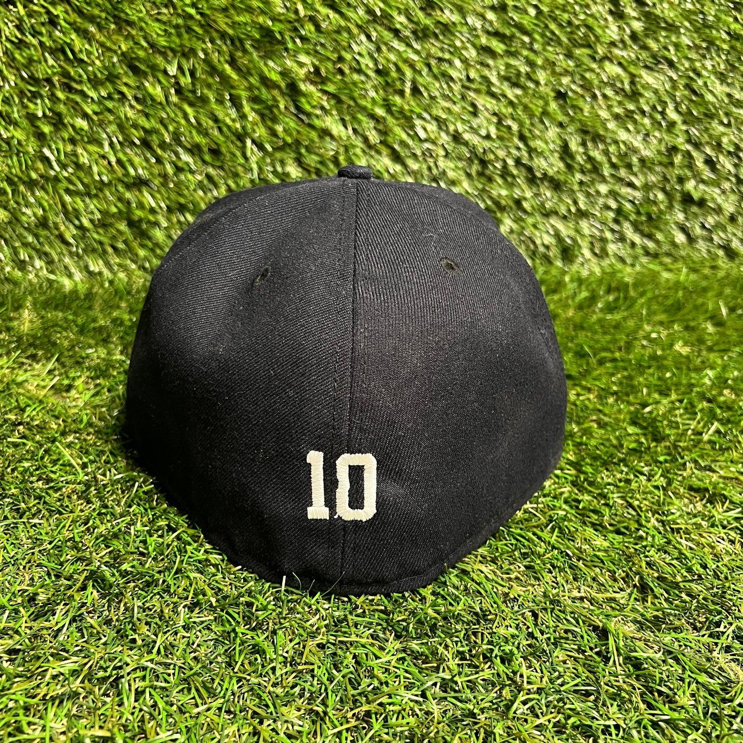 New Era Custom "F*ck Ur Feelings" Black Hat Size 7 1/2 USED v16018