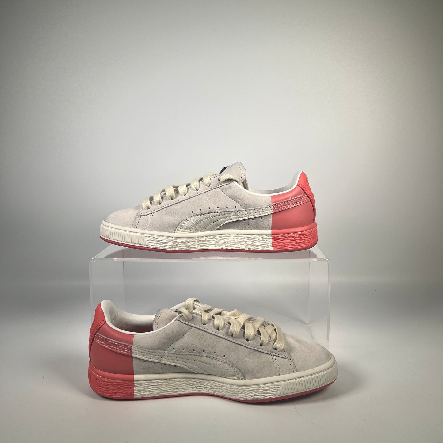 Puma Suede x Staple White (2016) Size 4 USED S18470