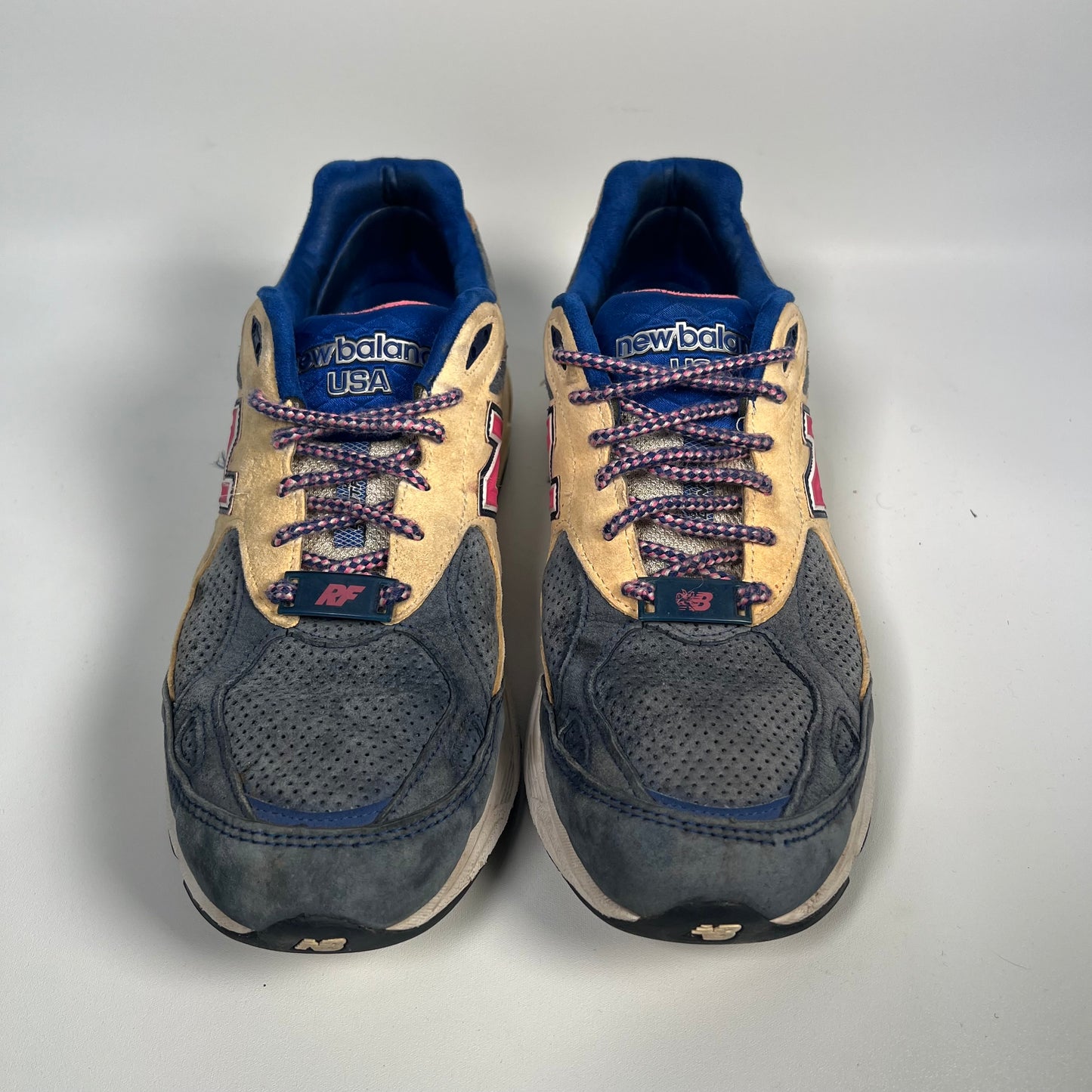 New Balance 990v3 MiUSA Kith Daytona Size 10.5 USED s17547
