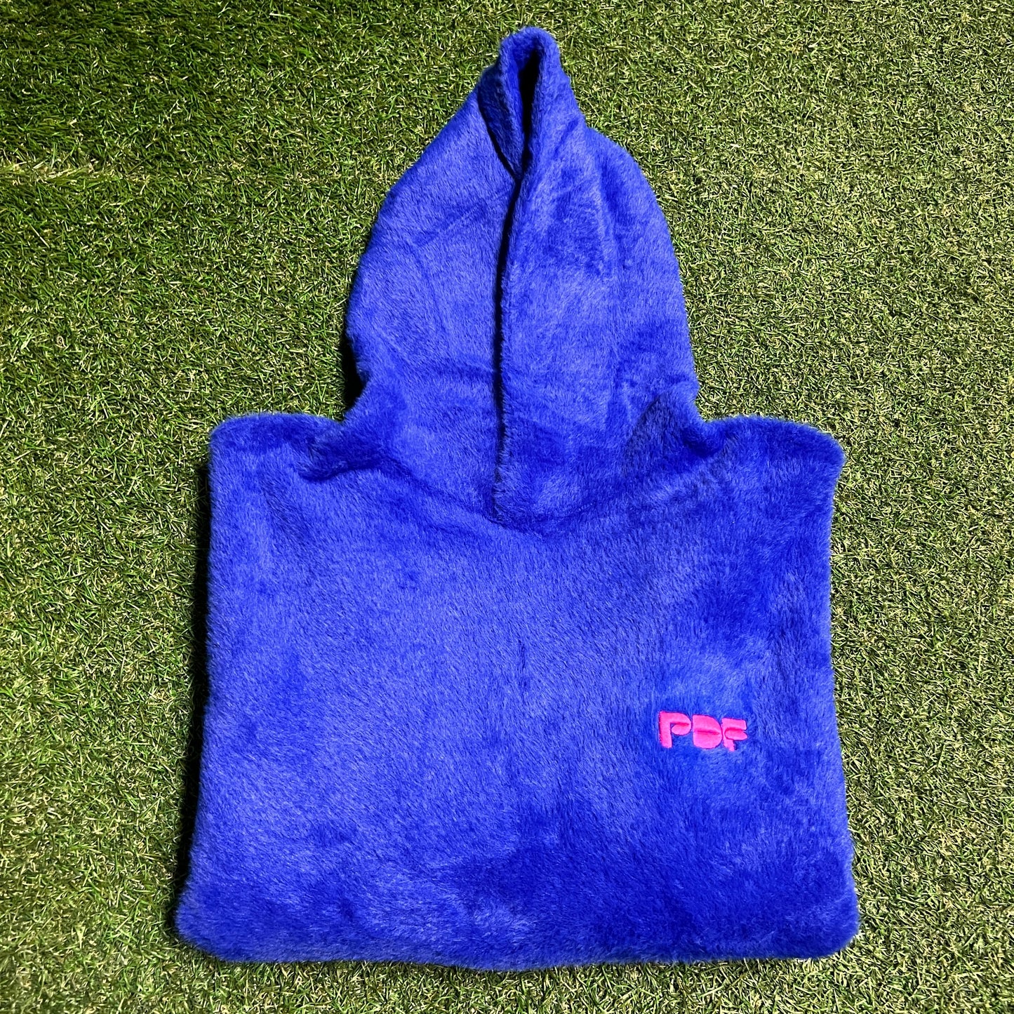 PRJ DMN FRM PDF Blue Hoodie Size Medium USED x14150