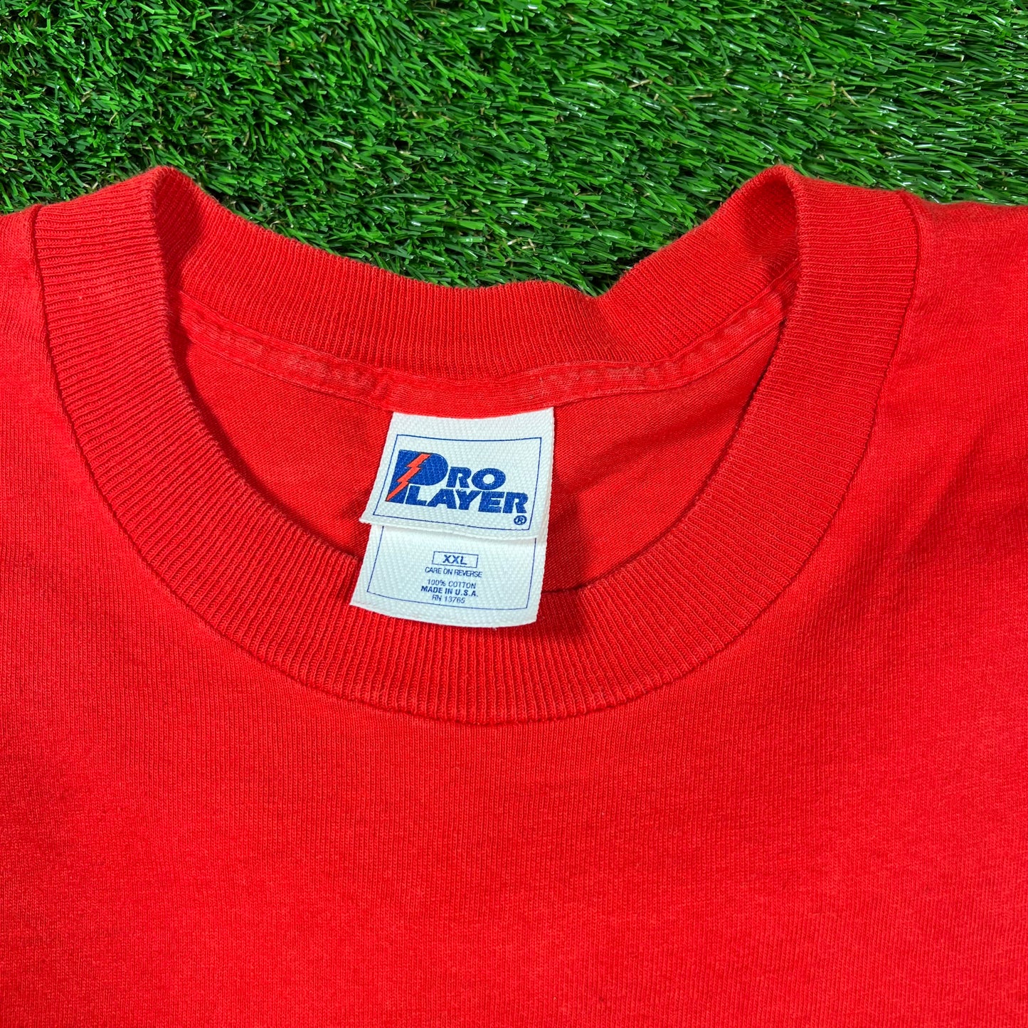 1990s Dennis Rodman Red Pro Player Tee Size XXL USED v18518