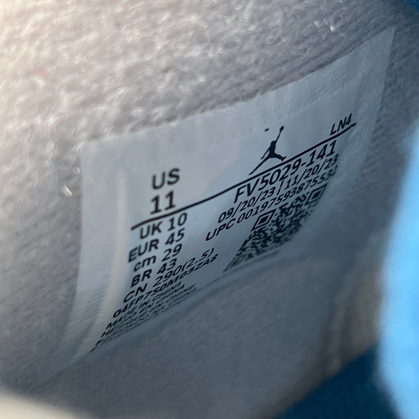 Jordan 4 Military Blue (2024) Size 11 NEW s17644