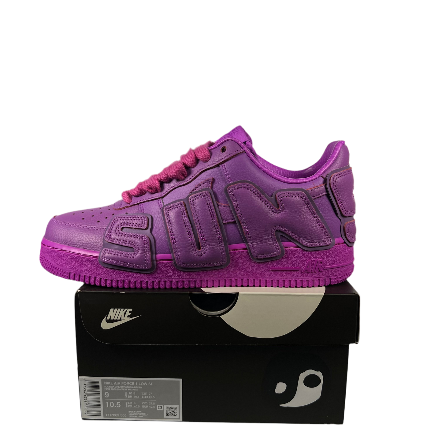 Nike Air Force One Low CPFM Fuchsia Dream (2024) Size 9 NEW s18615