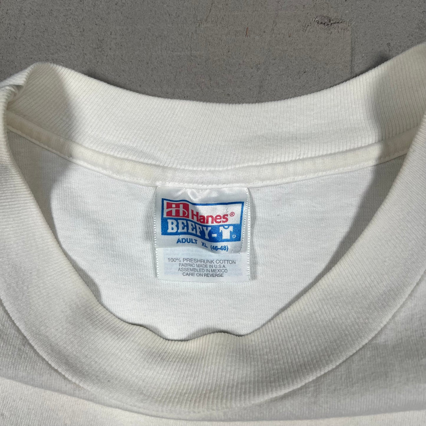 Is anal retentive tee white Size XL USED v13595