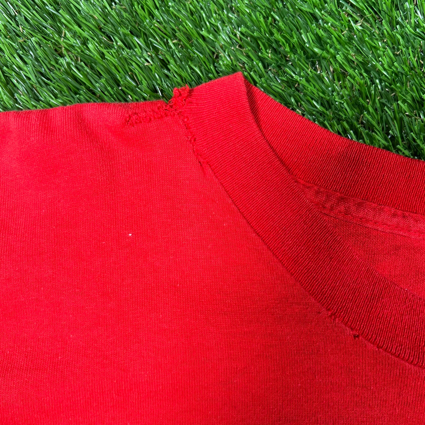 1993 Joe Montana Chiefs Here I Come Salem Tag Red Tee Size XL USED v16754