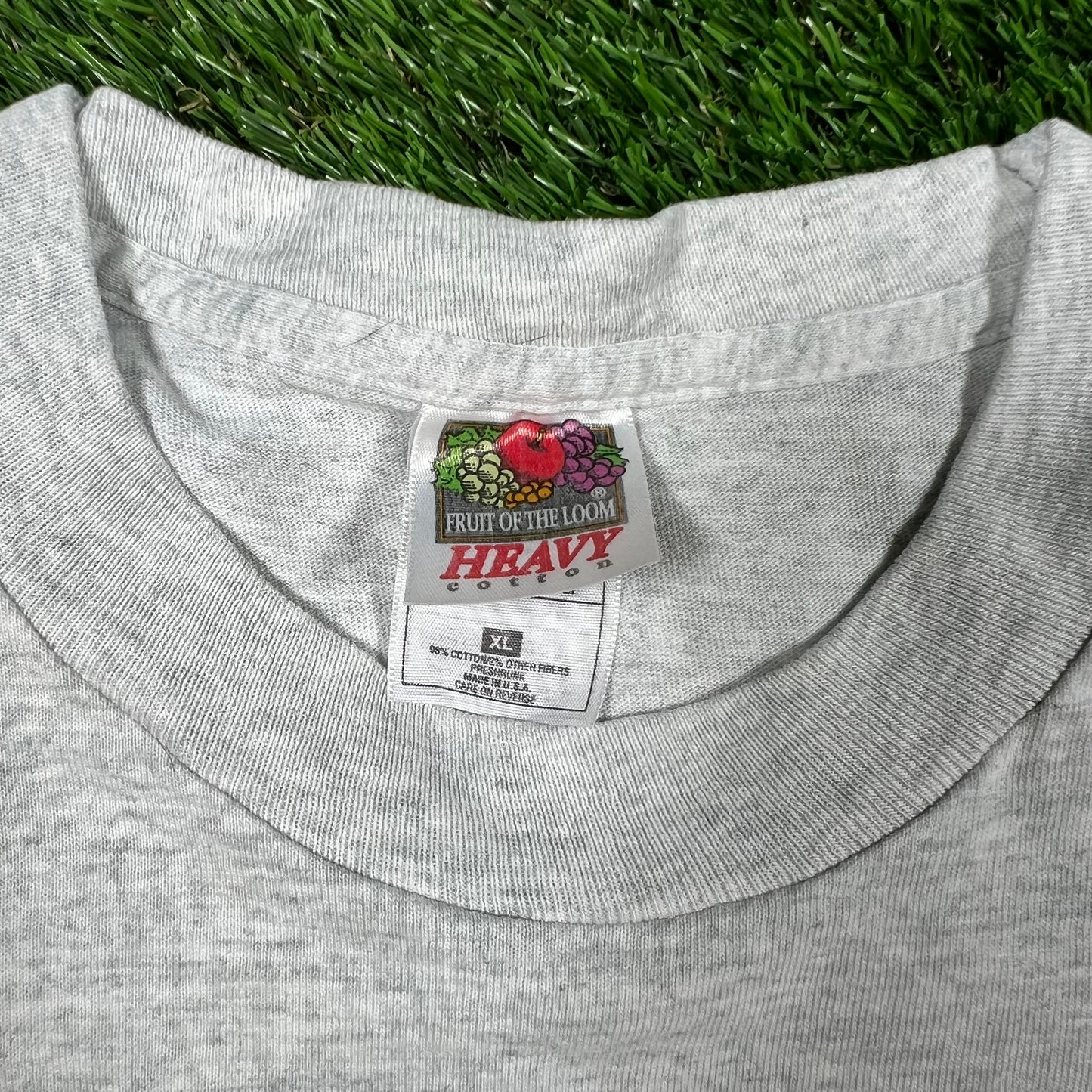 1996 Yankees Newsday Champs Grey Tee Size XL USED v16695