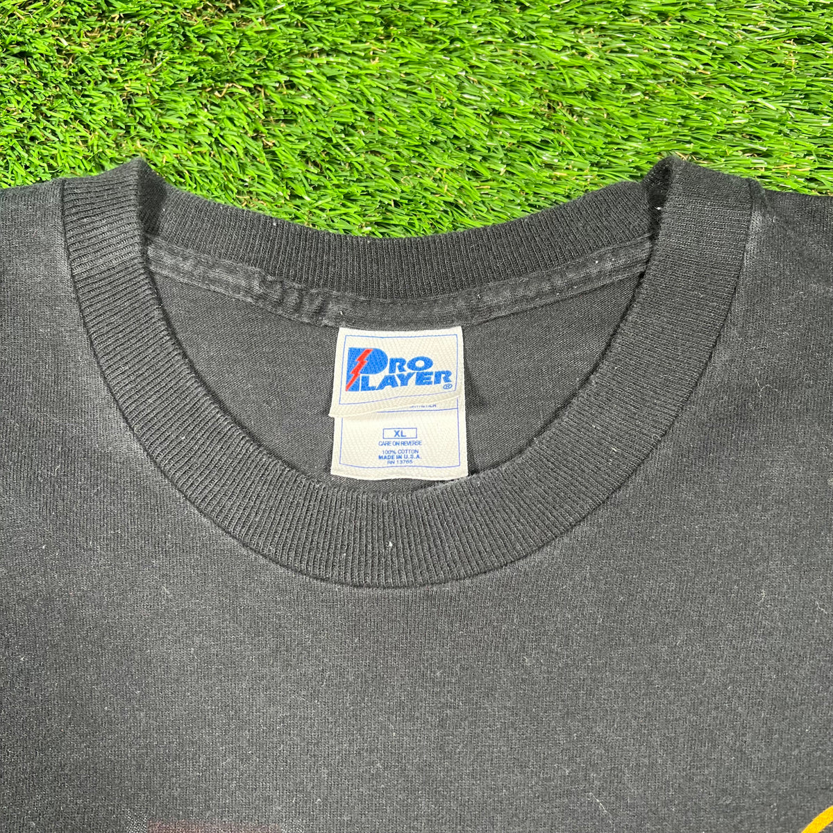 1996 MetroStars Black MLS Jersey Tee Size XL USED v18370