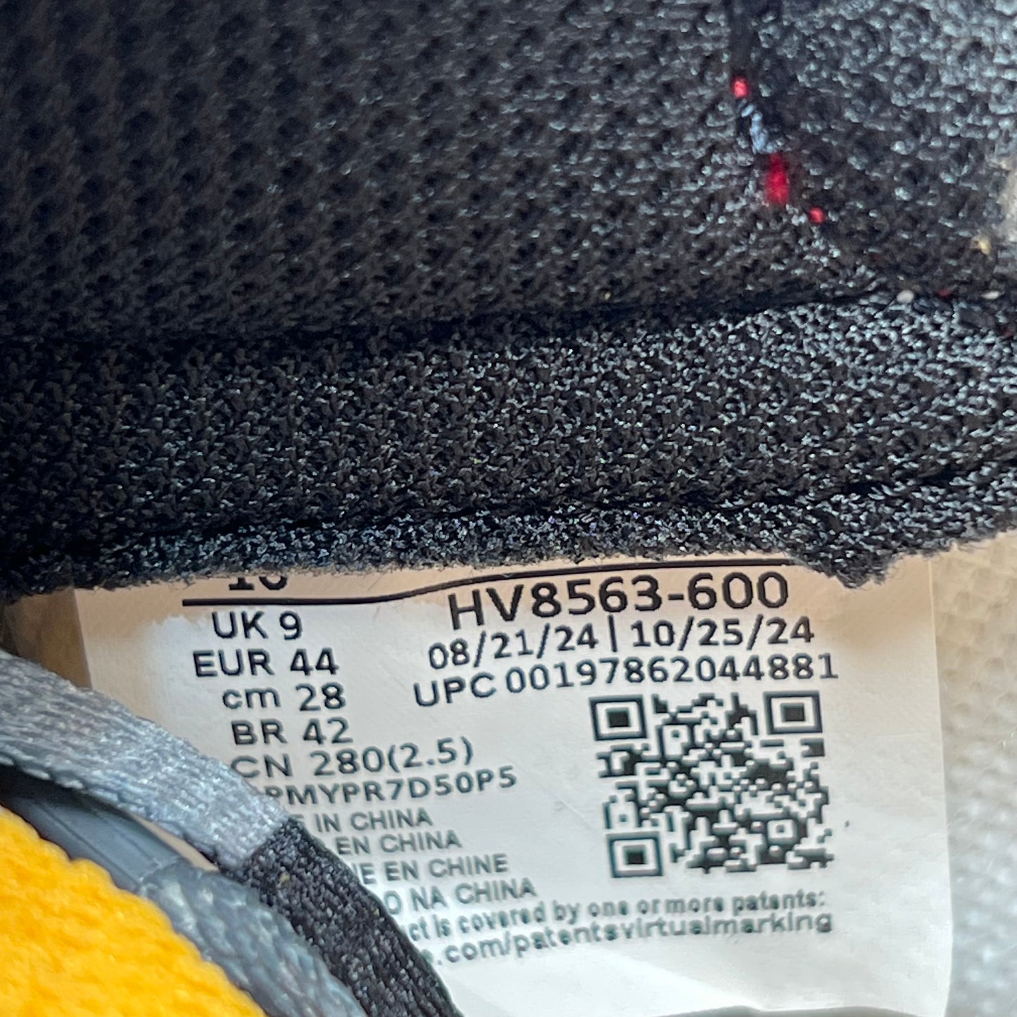 Jordan 1 Union LA Chicago Shadow (2025) Size 10 NEW s20940