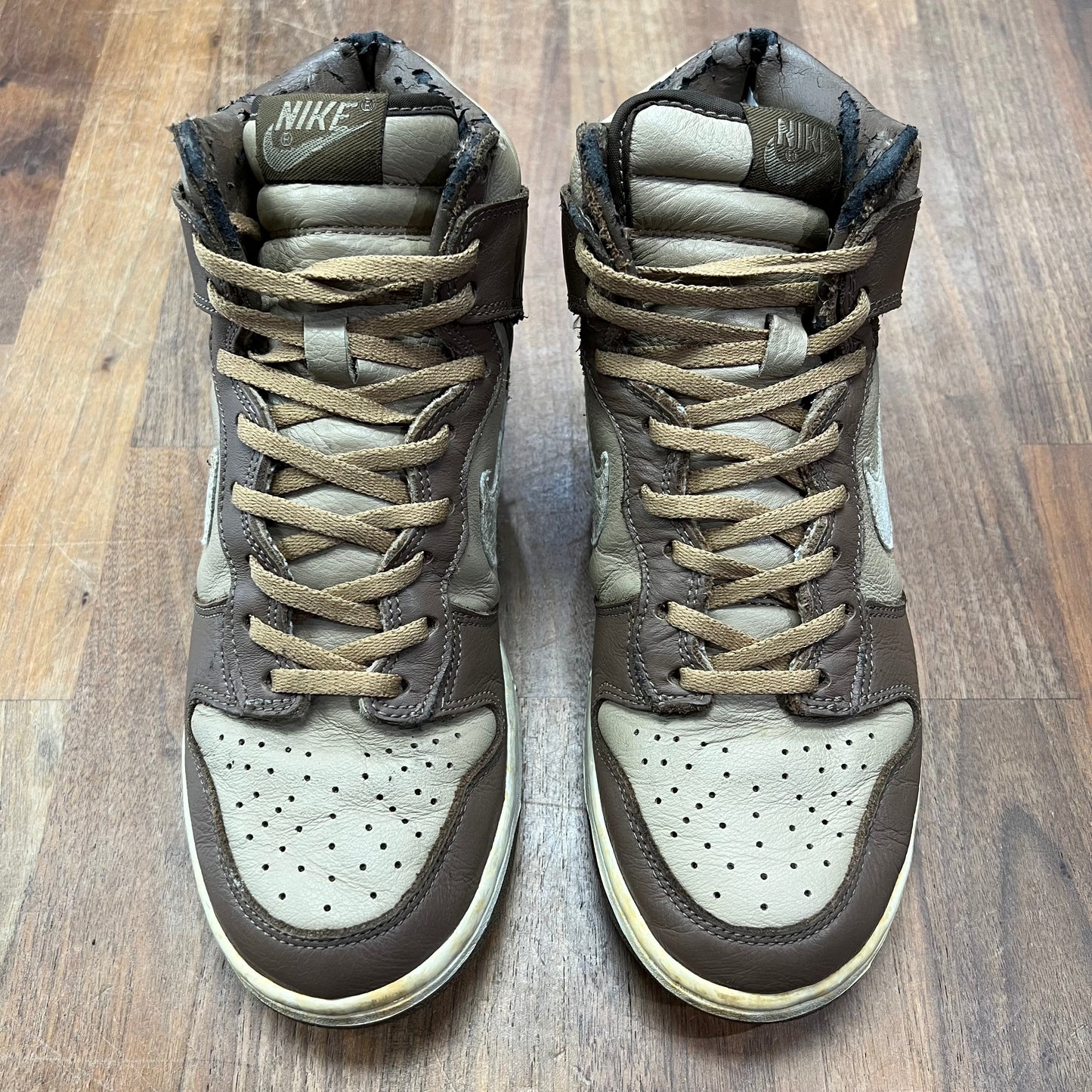 Nike Dunk High Plus B 2001 Stussy Size 8 USED s16923