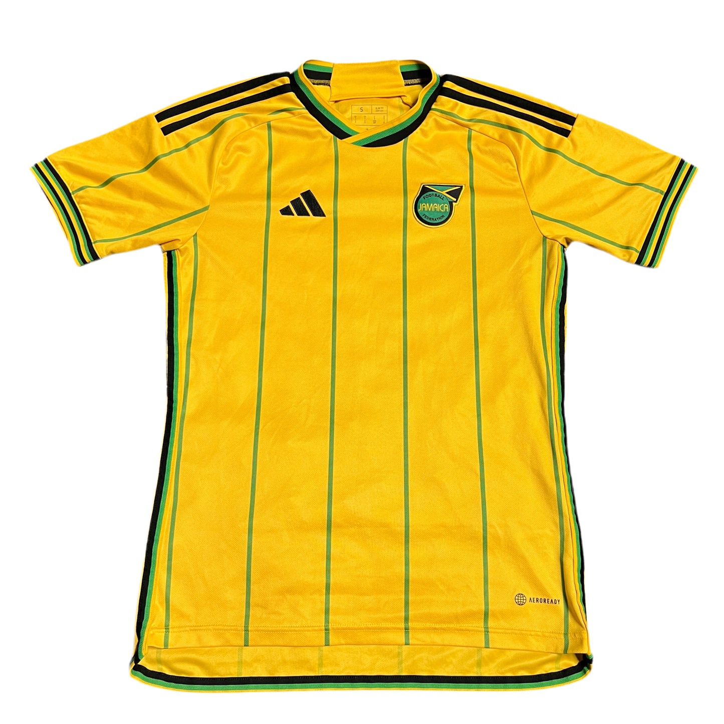Wales Bonner X Adidas Jamaica Football Jersey Size Small USED x14212