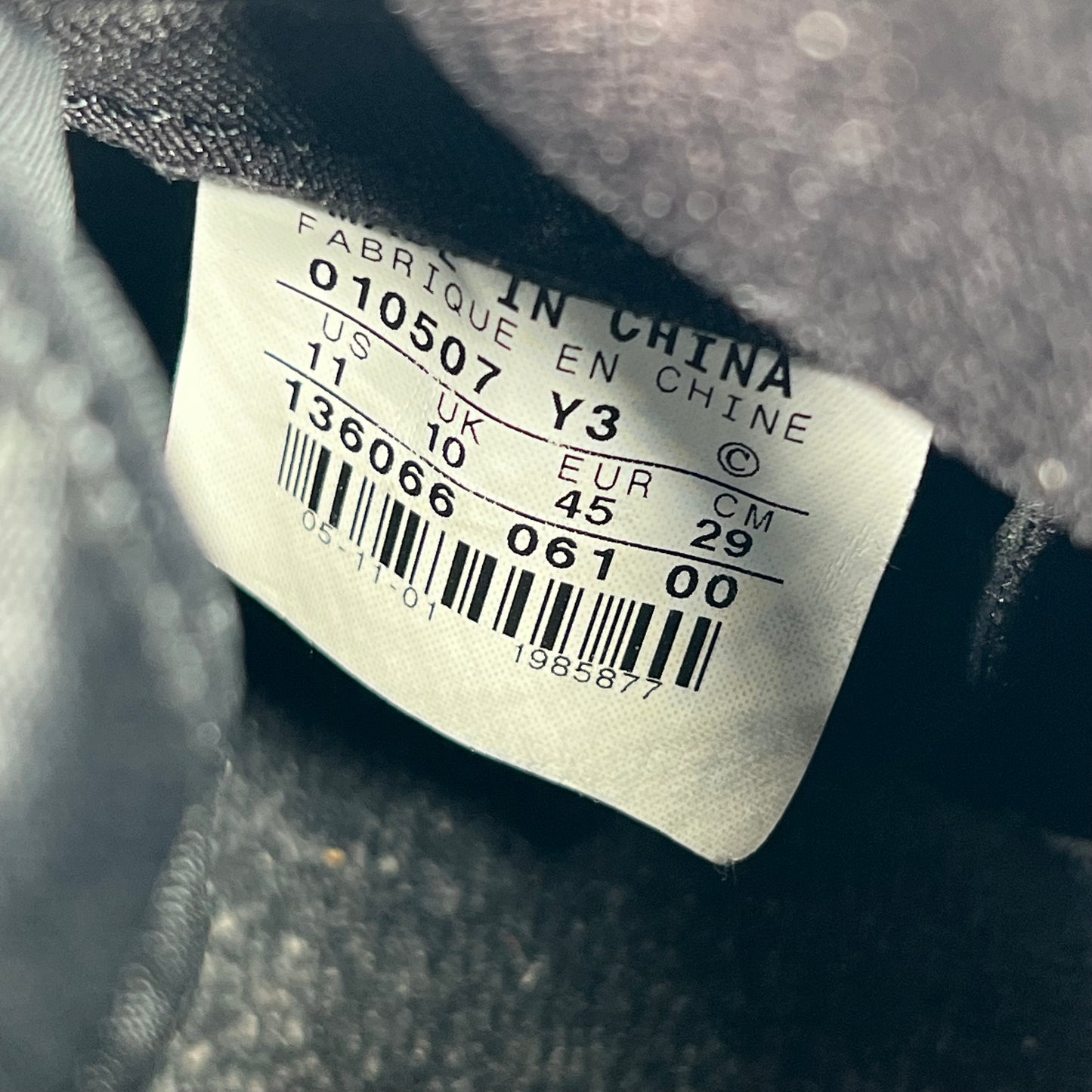 Jordan 1 Bred 2001 Size 11 USED s3073