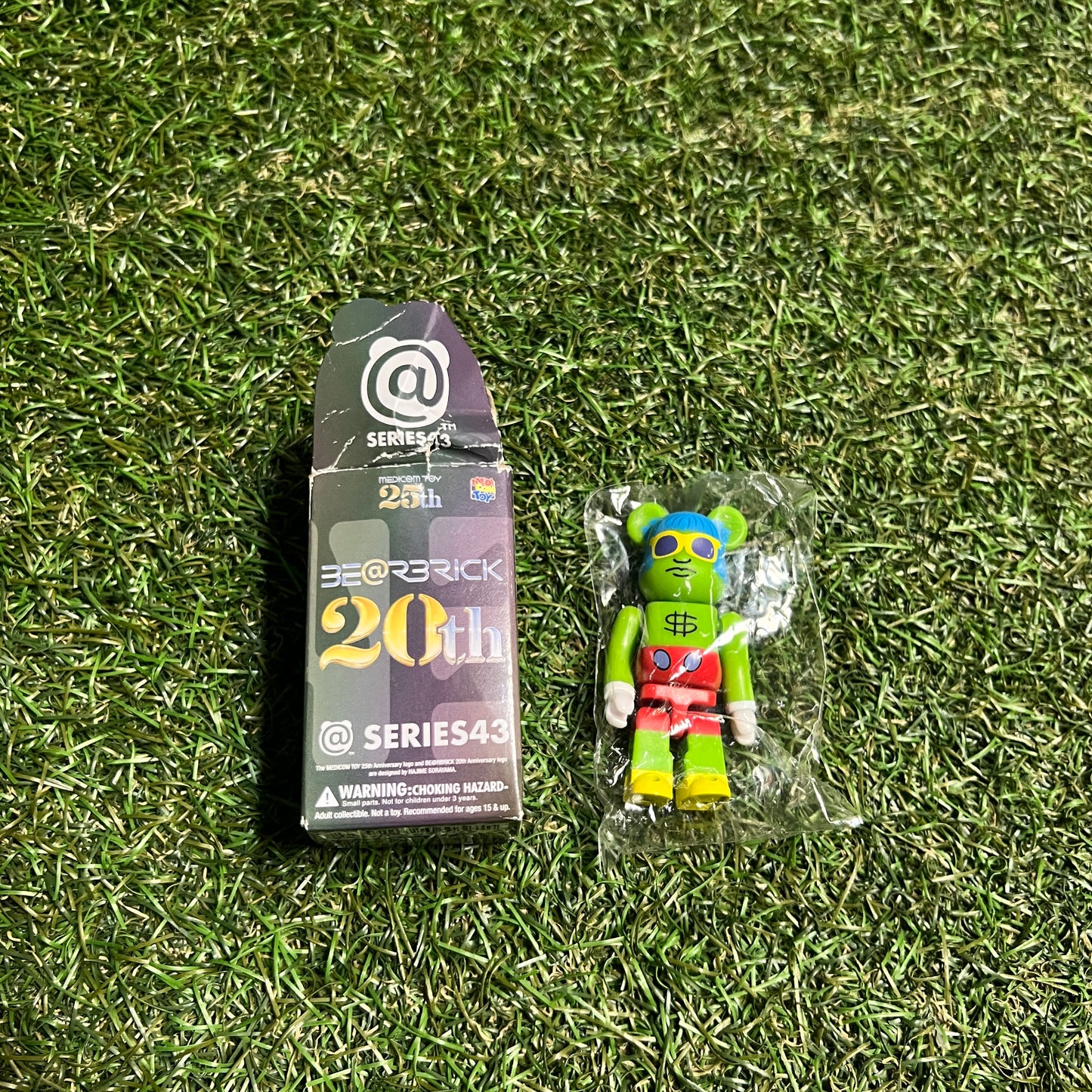 Bearbrick Series 43 "Keith Haring" NEW x14247