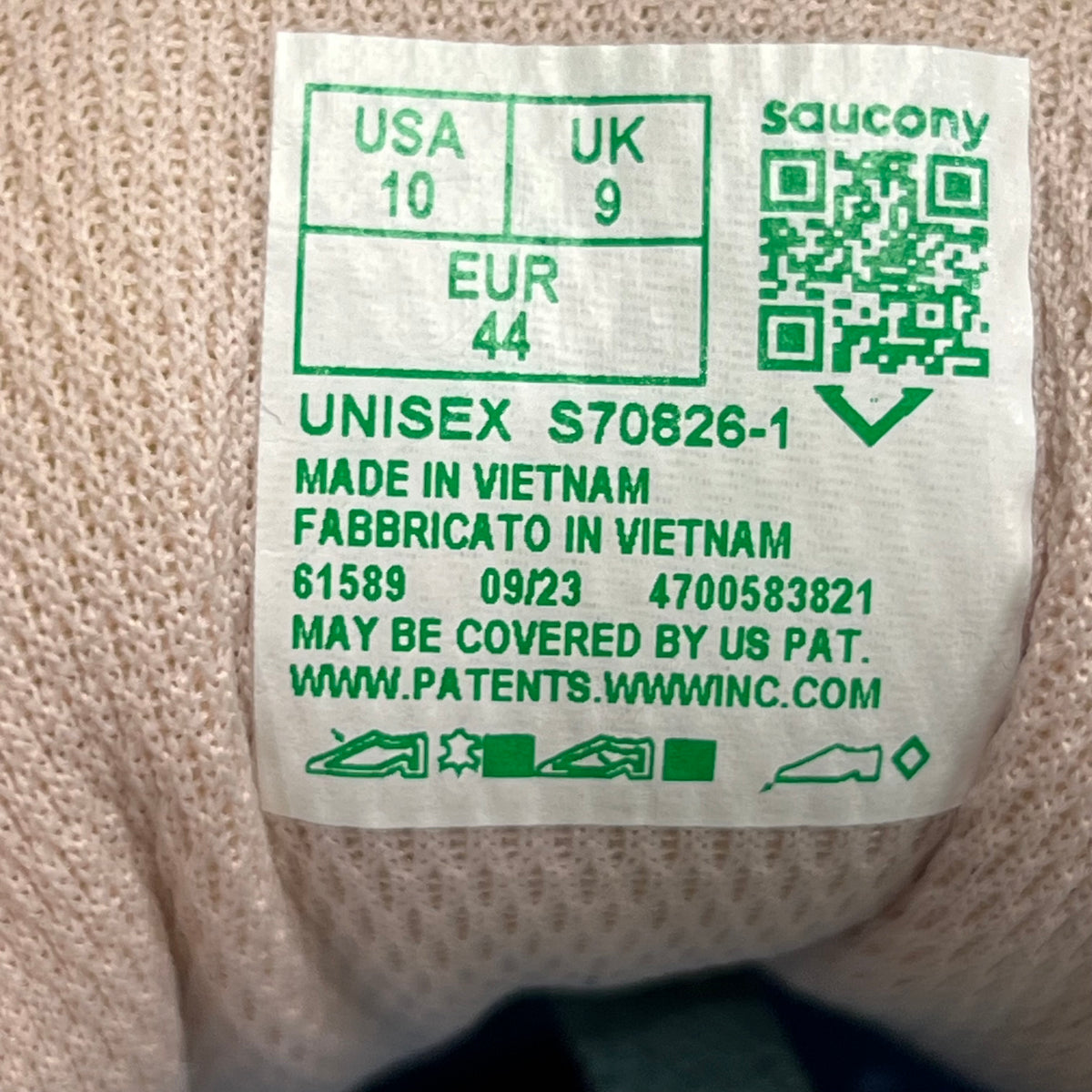 Saucony x Jae Tips Grid Shadow 2 "What's the Occasion? Wear to a Party." (2023) Size 10 USED s18161