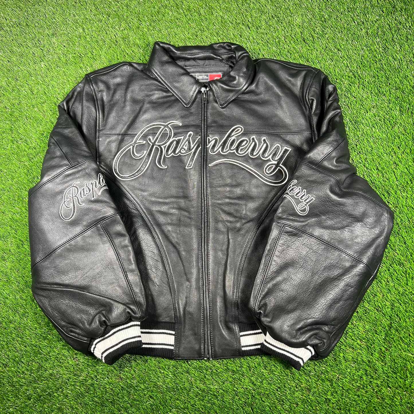 GV Gallery Raspberry Leather Jacket Size XXL NEW x14879