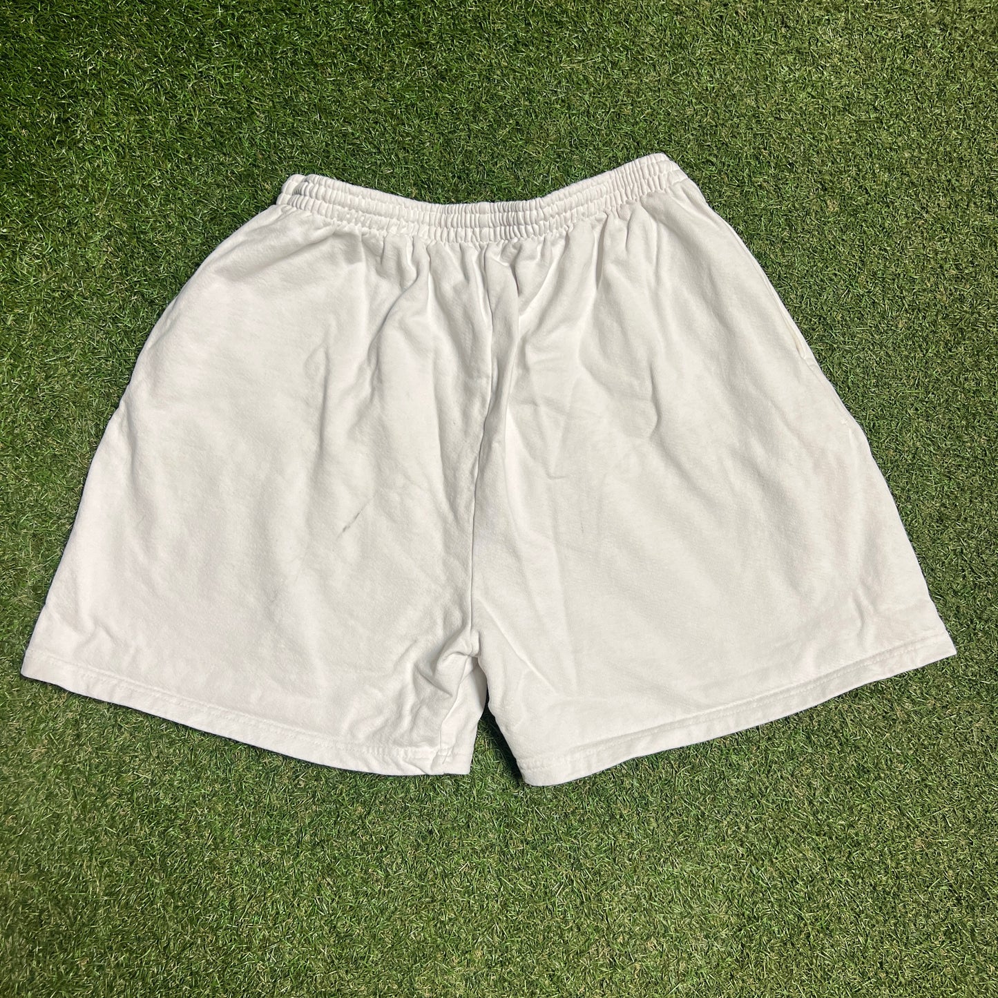 Kanye West Jesus is King AWGE White Shorts Size Large USED x13626