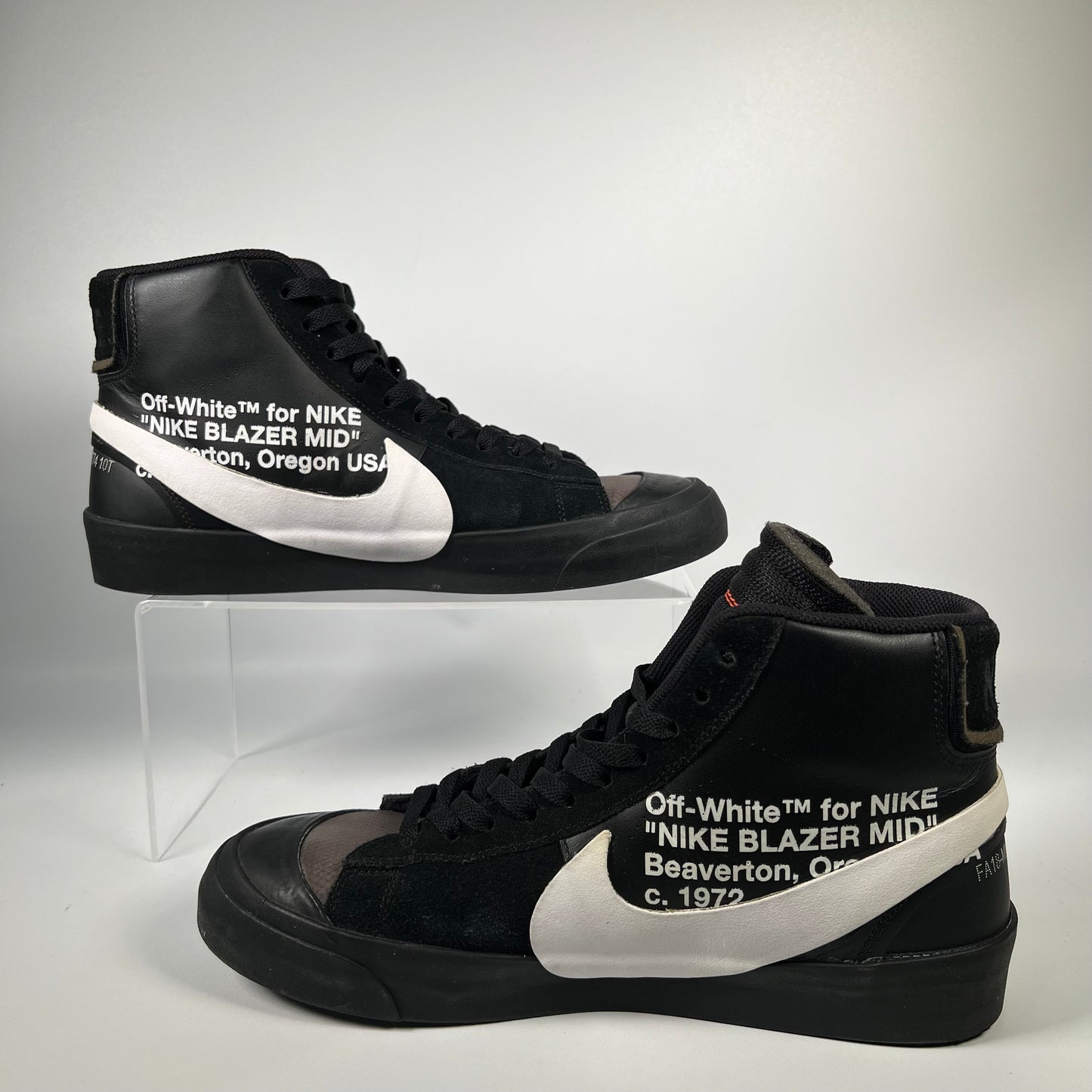 Nike Blazer Off White Grim Reaper (2018) Size 10.5 USED s18766