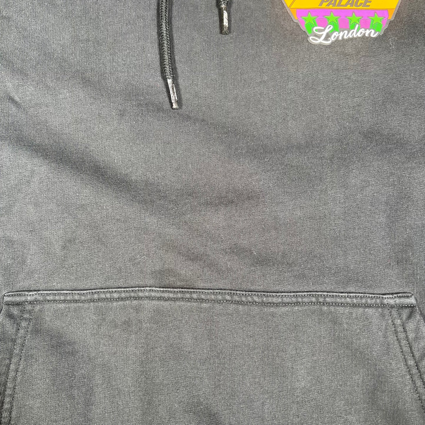 Palace London Black Hoodie Size Large USED x14304